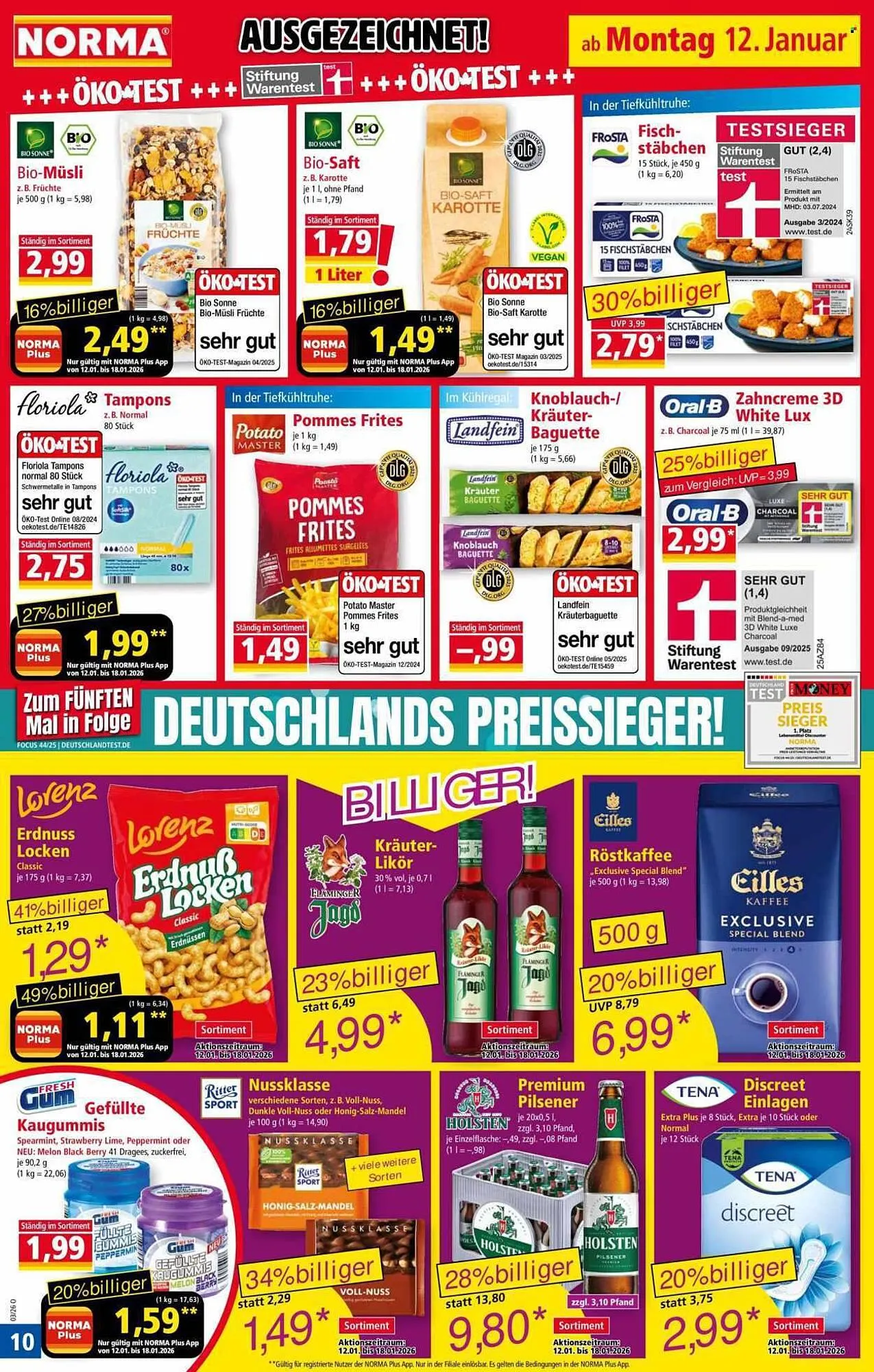 Norma Prospekt von 12. Januar bis 18. Januar 2026 - Prospekt seite 10