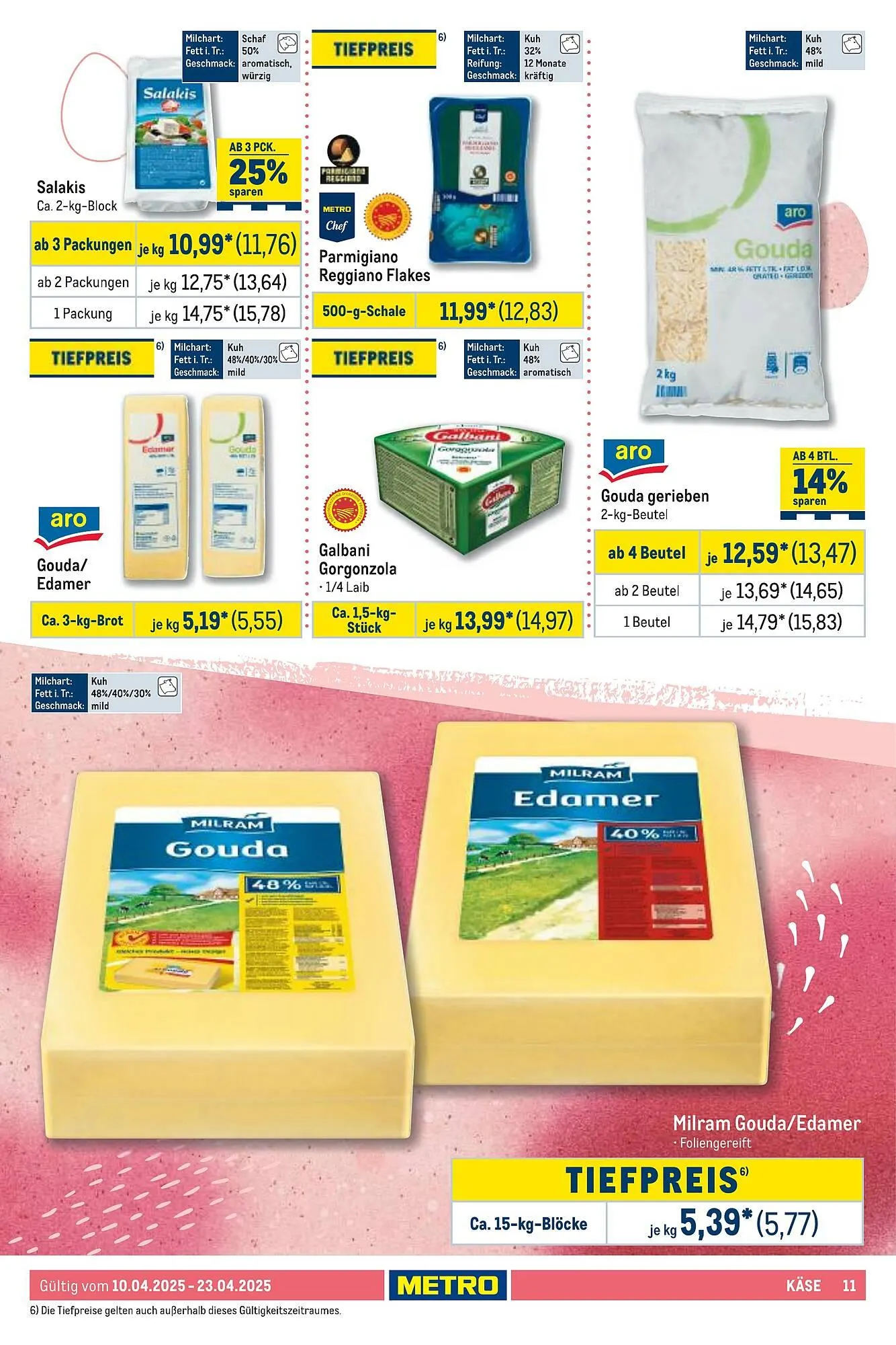 METRO Prospekt von 10. April bis 23. April 2025 - Prospekt seite 11