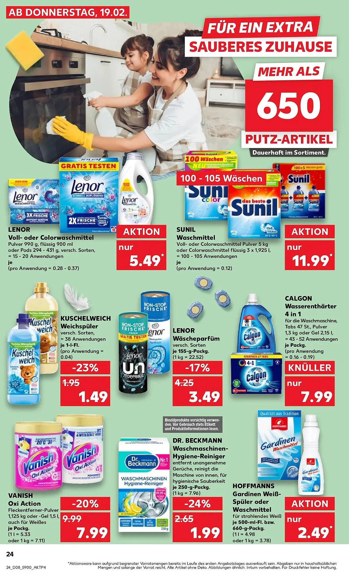 Kaufland Prospekt von 22. Februar bis 25. Februar 2026 - Prospekt seite 24