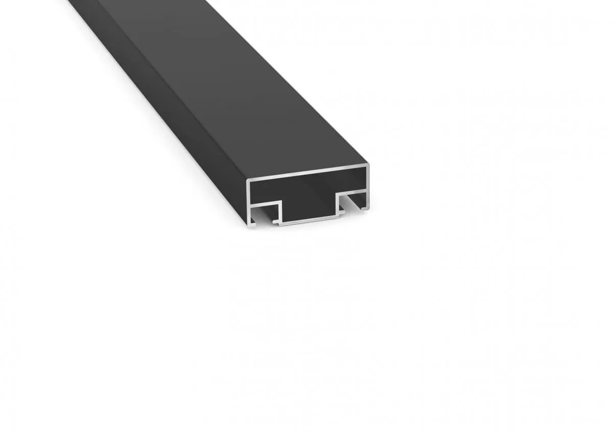 Klemm Lamellenvorhang "COMFORT" 100x220cm anthrazit