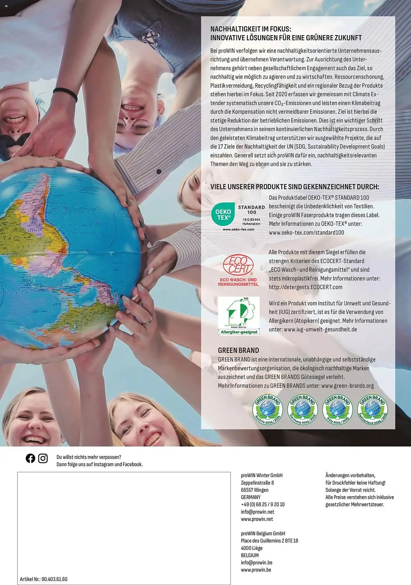 Prowin Katalog von 1. Januar bis 30. Juni 2026 - Prospekt seite 56