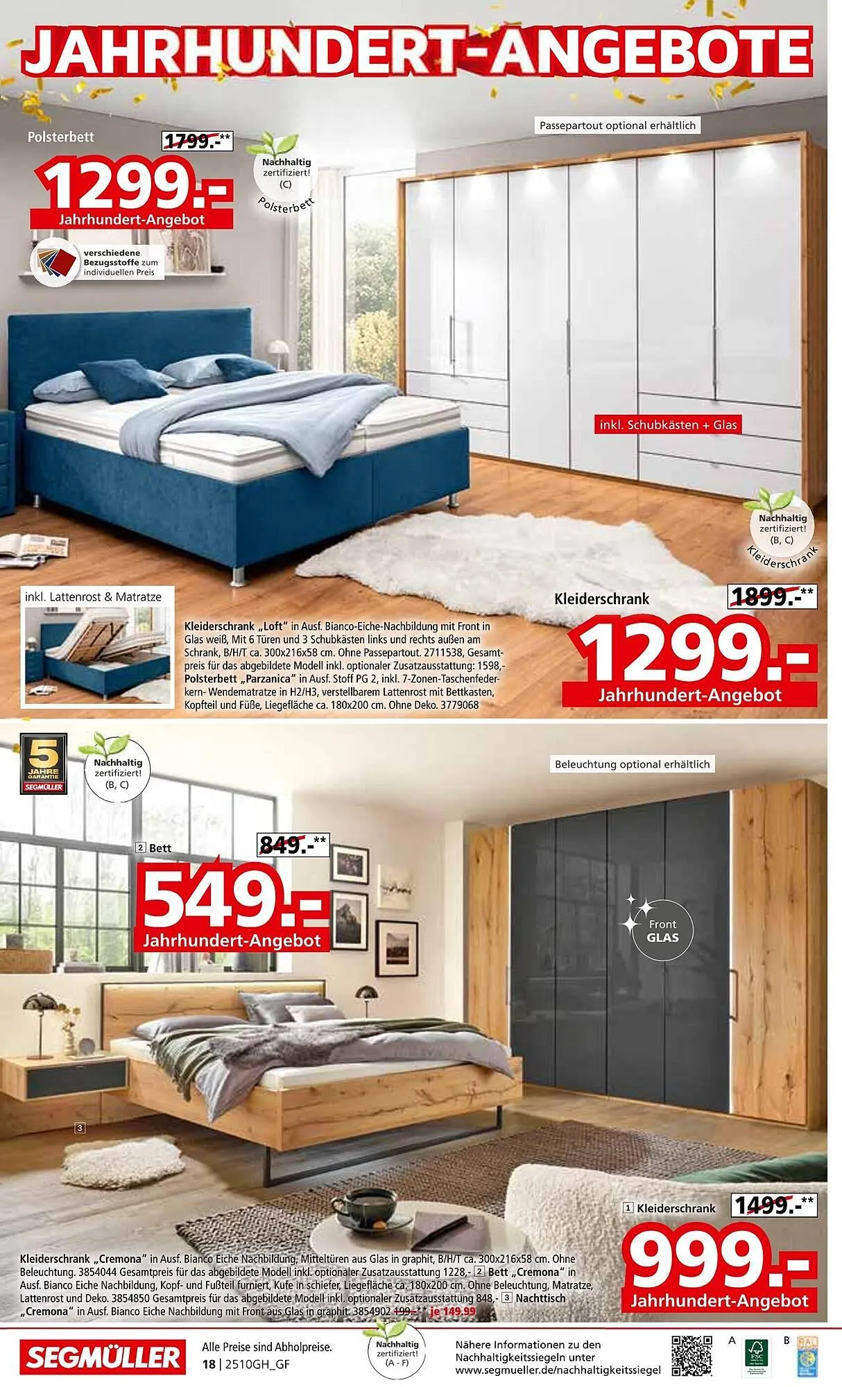 Segmüller Prospekt von 11. Oktober bis 1. November 2025 - Prospekt seite 32