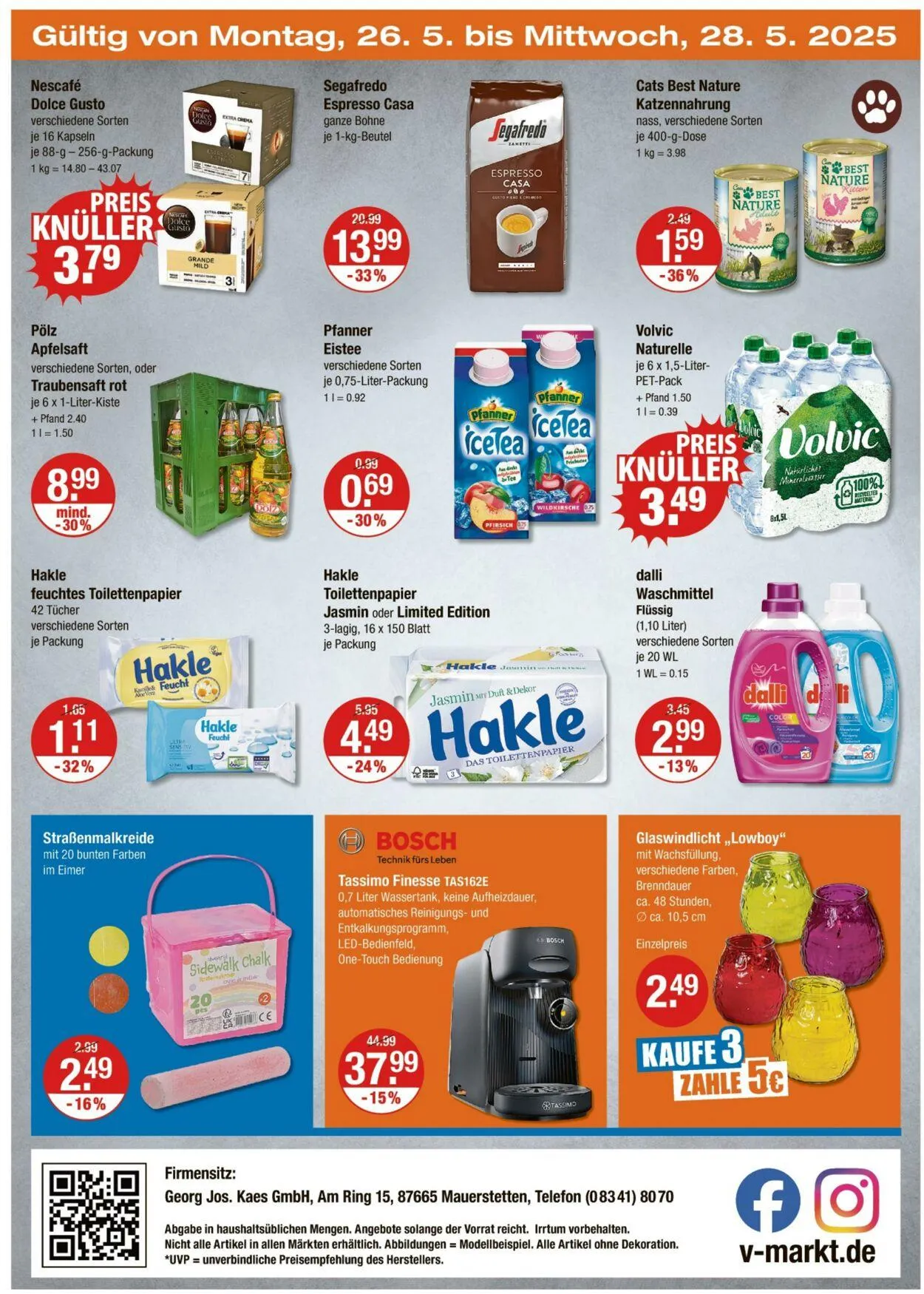 V-Markt Aktueller Prospekt von 22. Mai bis 28. Mai 2025 - Prospekt seite 24