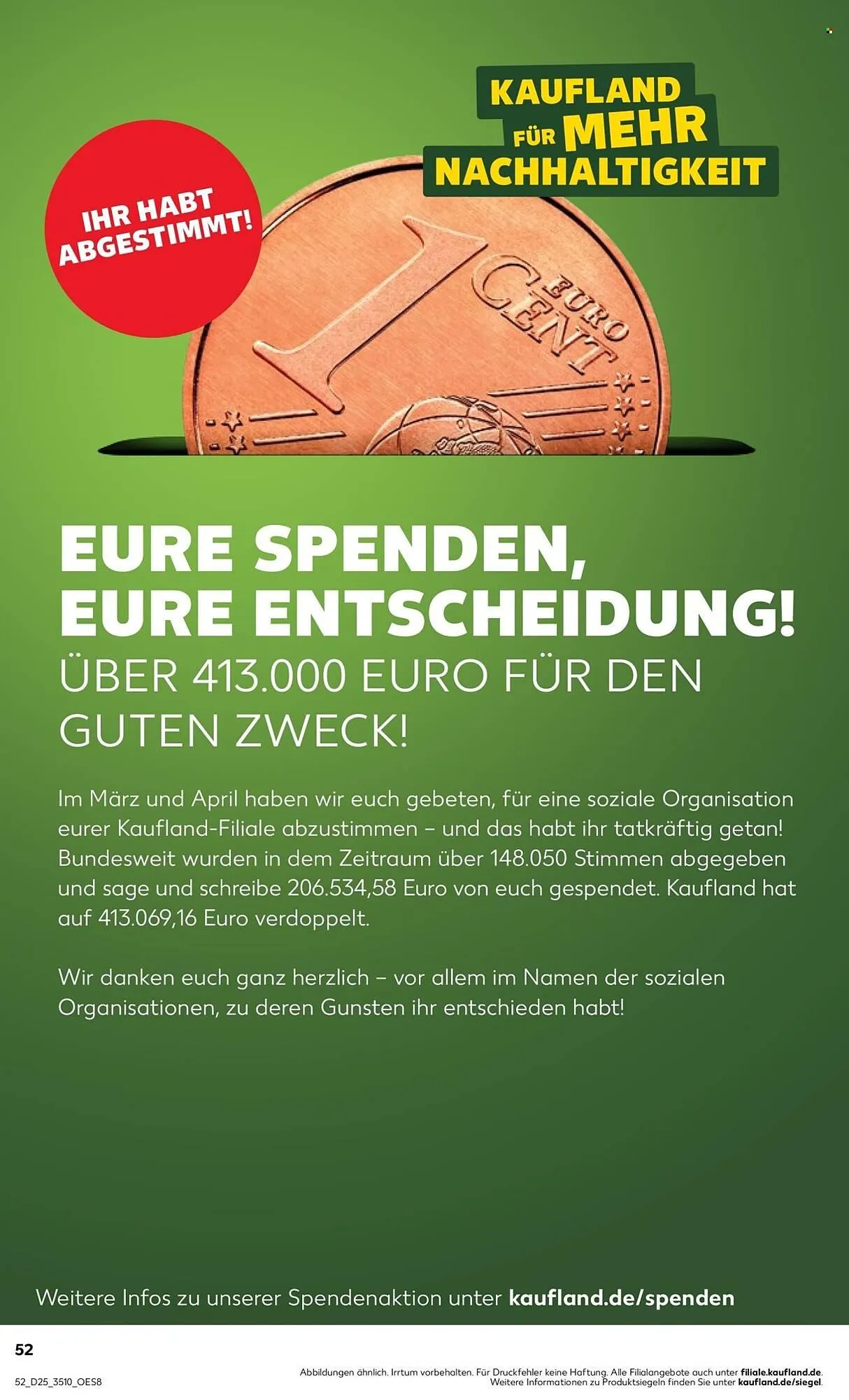 Kaufland Prospekt von 19. Juni bis 25. Juni 2025 - Prospekt seite 52