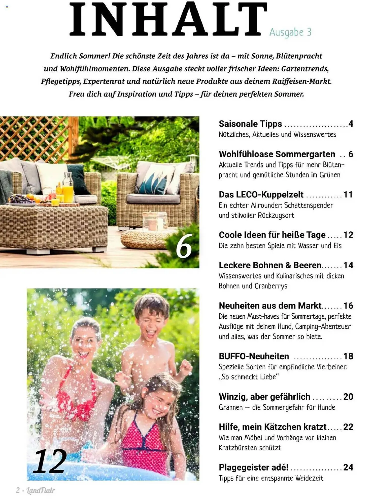 Raiffeisen Markt Prospekt von 6. Juni bis 31. Juli 2025 - Prospekt seite 2