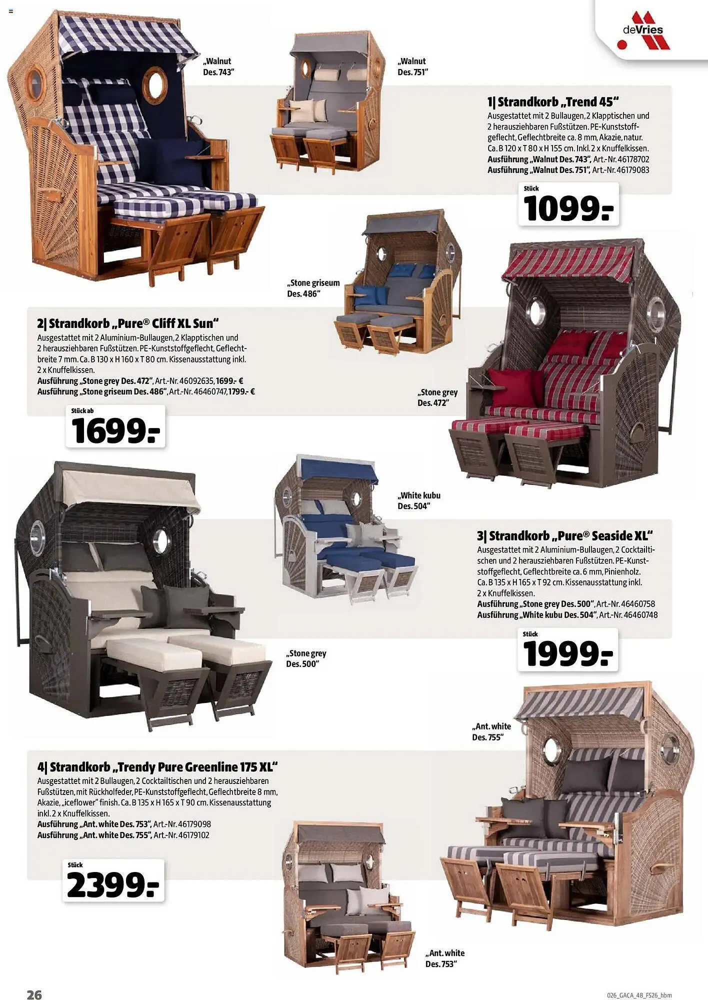 Hagebau Prospekt von 2. März bis 31. Dezember 2026 - Prospekt seite 26
