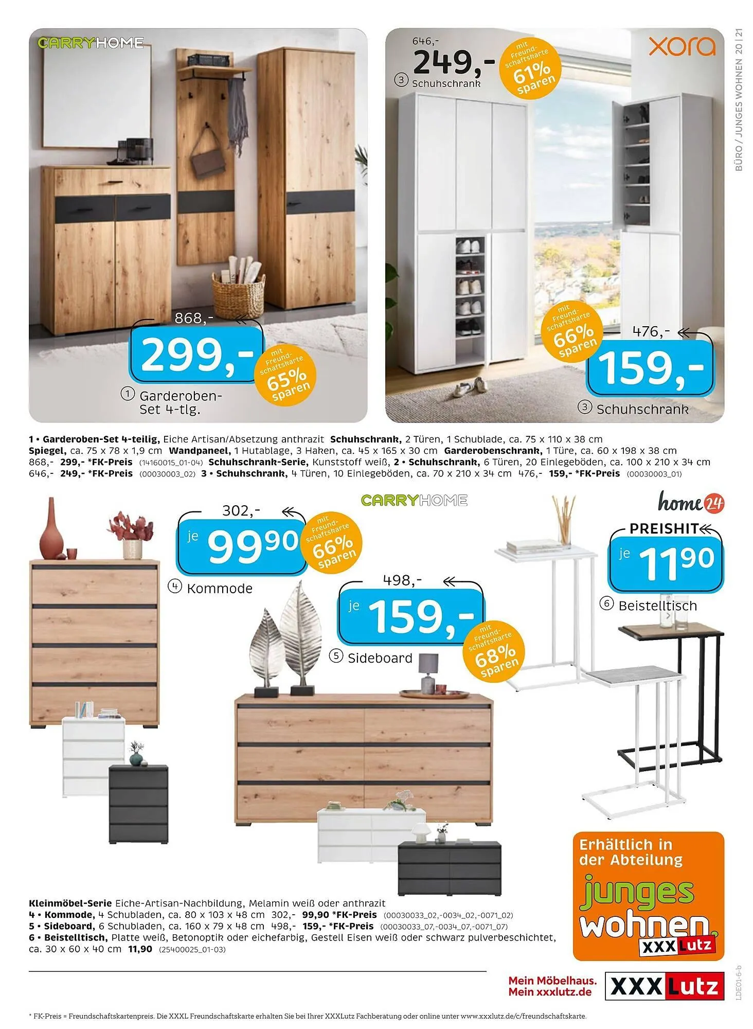 XXXLutz Prospekt von 2. Januar bis 11. Januar 2026 - Prospekt seite 21