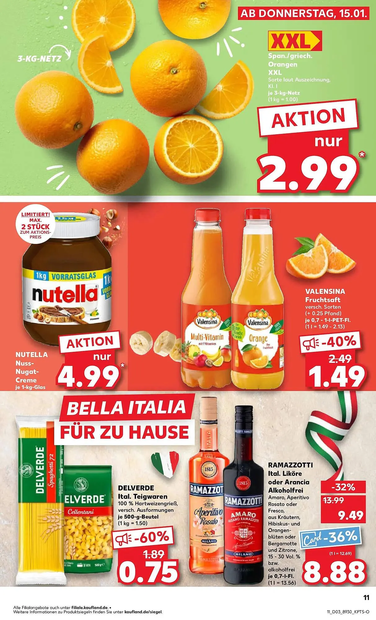 Kaufland Prospekt von 18. Januar bis 21. Januar 2026 - Prospekt seite 11