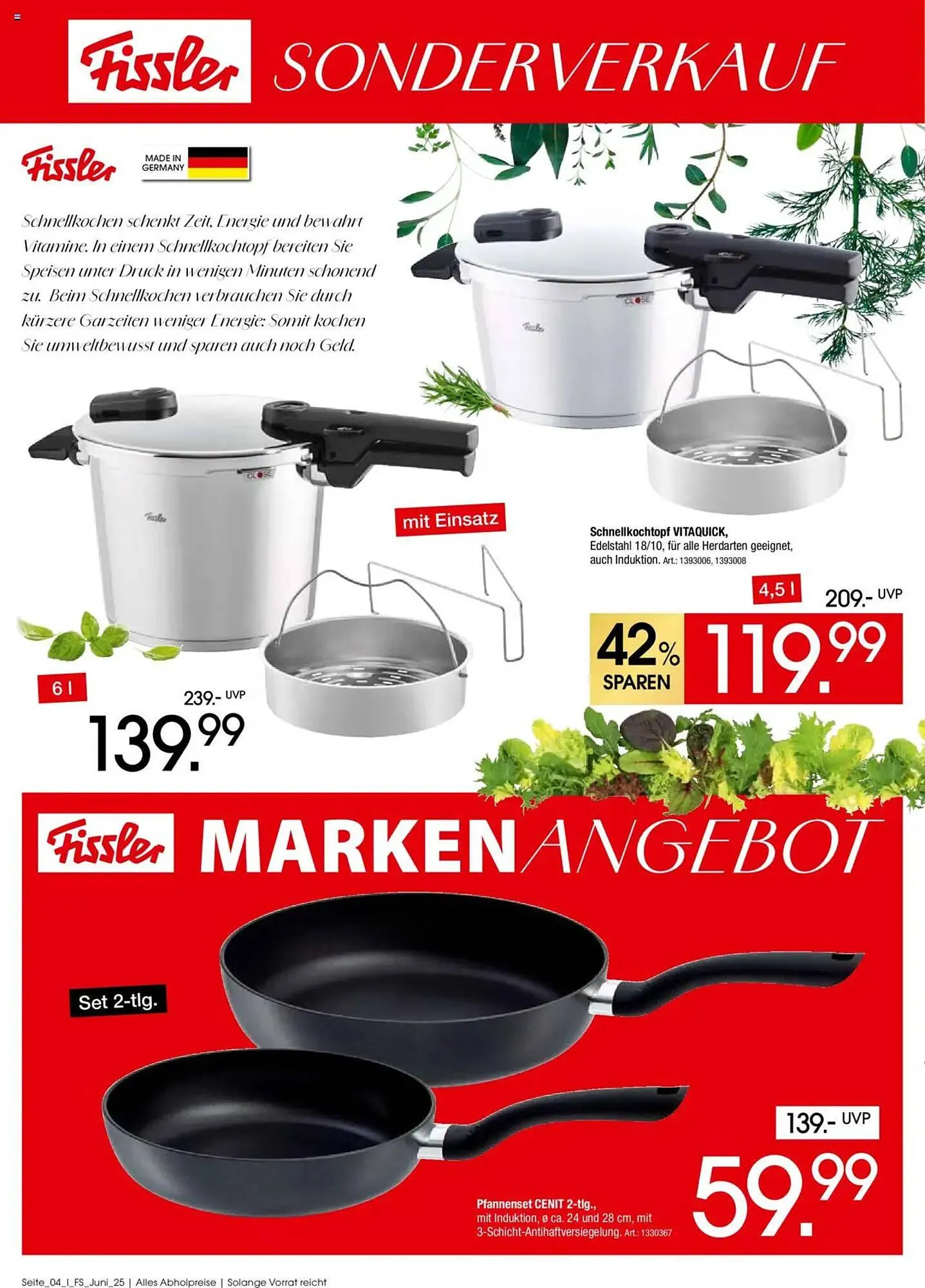 Zurbrüggen Prospekt von 1. Juni bis 30. Juni 2025 - Prospekt seite 4