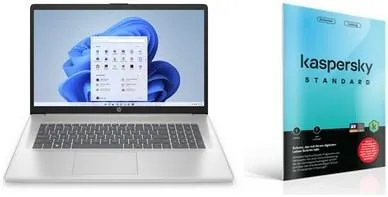 HP 17-cn3600ng (B04YJEA) 43,9 cm (17,3") Notebook natural silver inkl. Standard ENV (Attach)