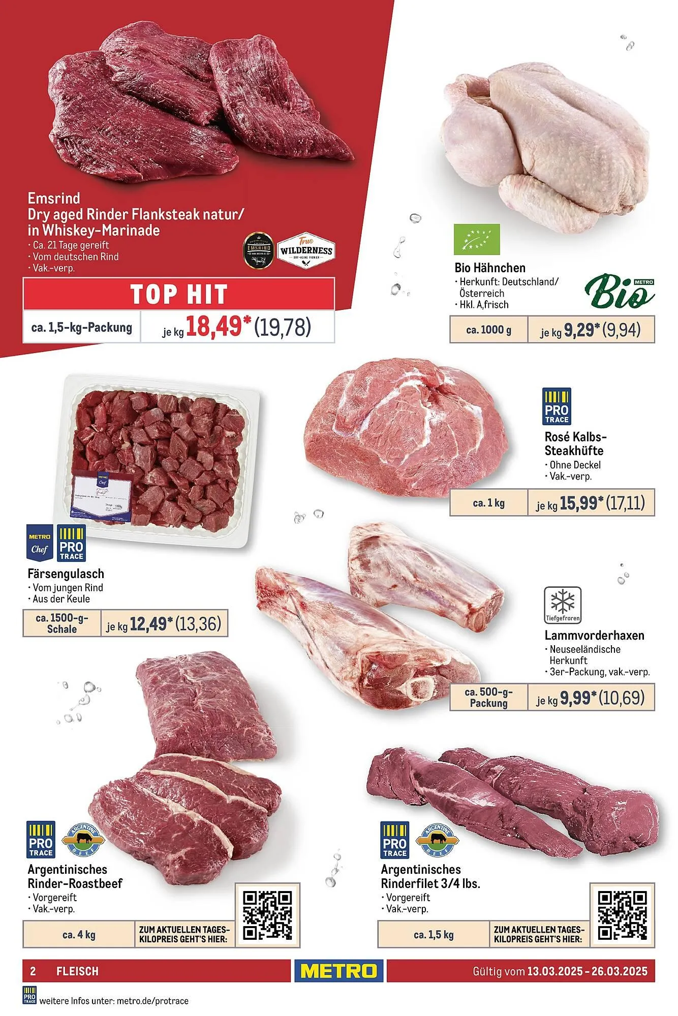 METRO Prospekt von 13. März bis 26. März 2025 - Prospekt seite 2