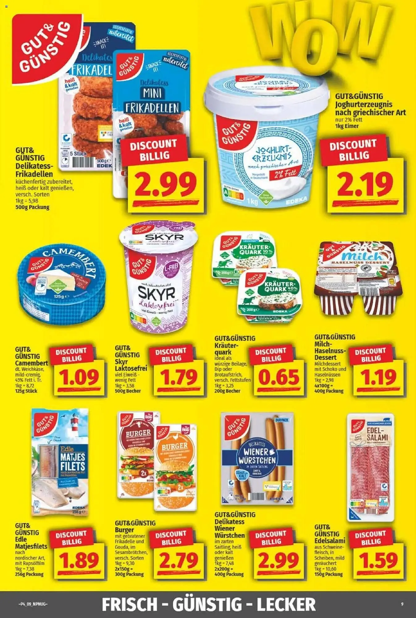 NP Discount Prospekt von 18. Januar bis 24. Januar 2026 - Prospekt seite 9