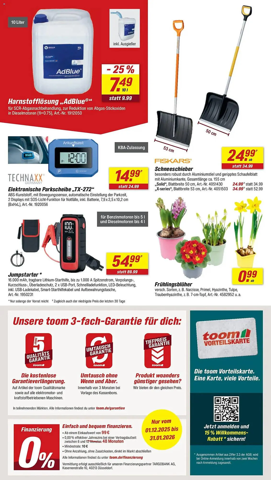 Toom Baumarkt Prospekt von 10. Januar bis 16. Januar 2026 - Prospekt seite 2