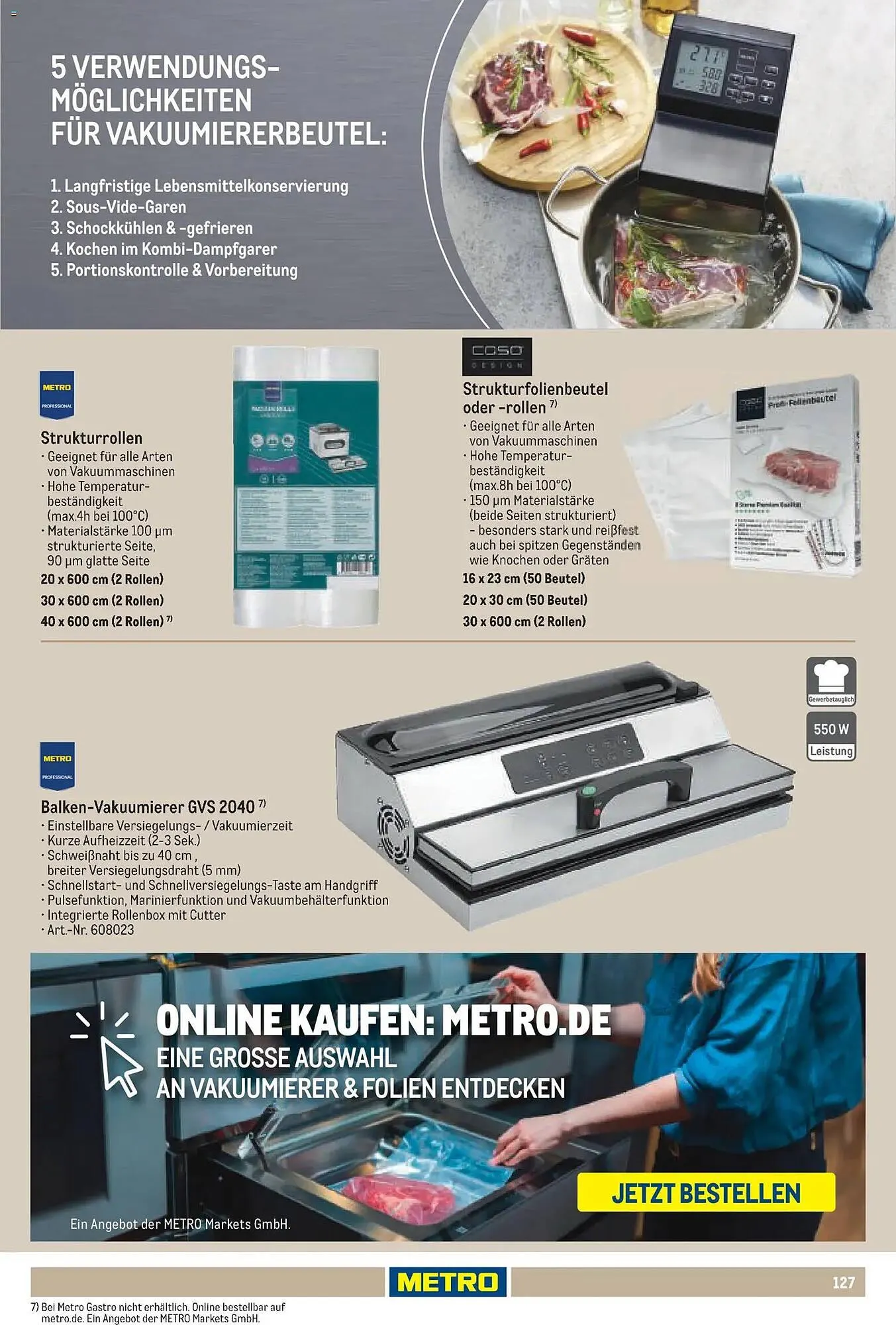 METRO Prospekt von 15. Juni bis 31. August 2026 - Prospekt seite 127