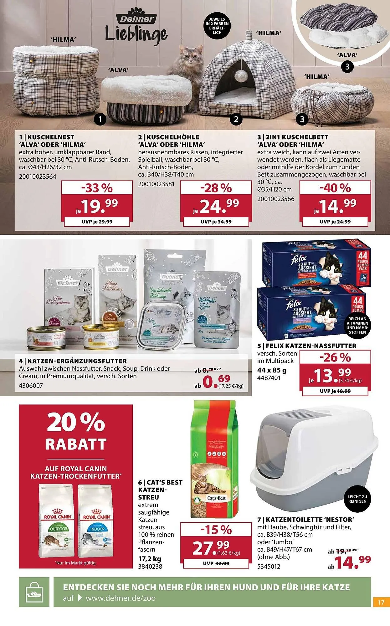 Dehner Prospekt von 8. April bis 13. April 2026 - Prospekt seite 17