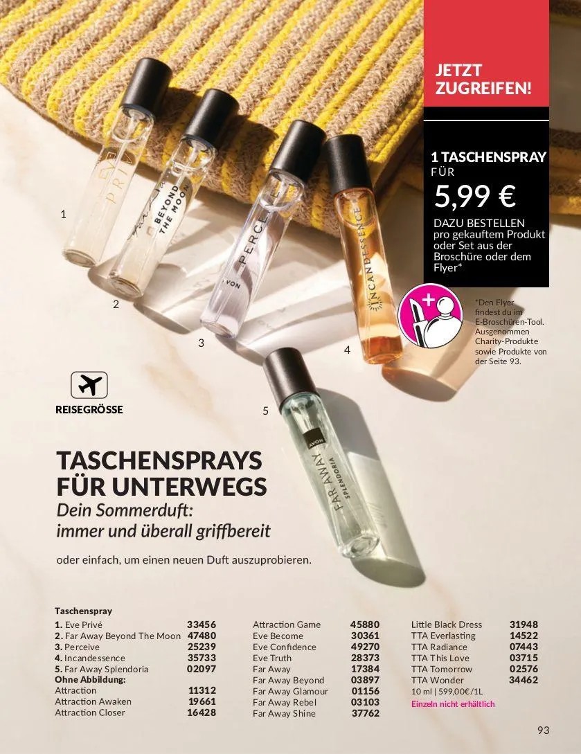Avon Aktueller Prospekt von 4. Juni bis 18. Juni 2025 - Prospekt seite 93