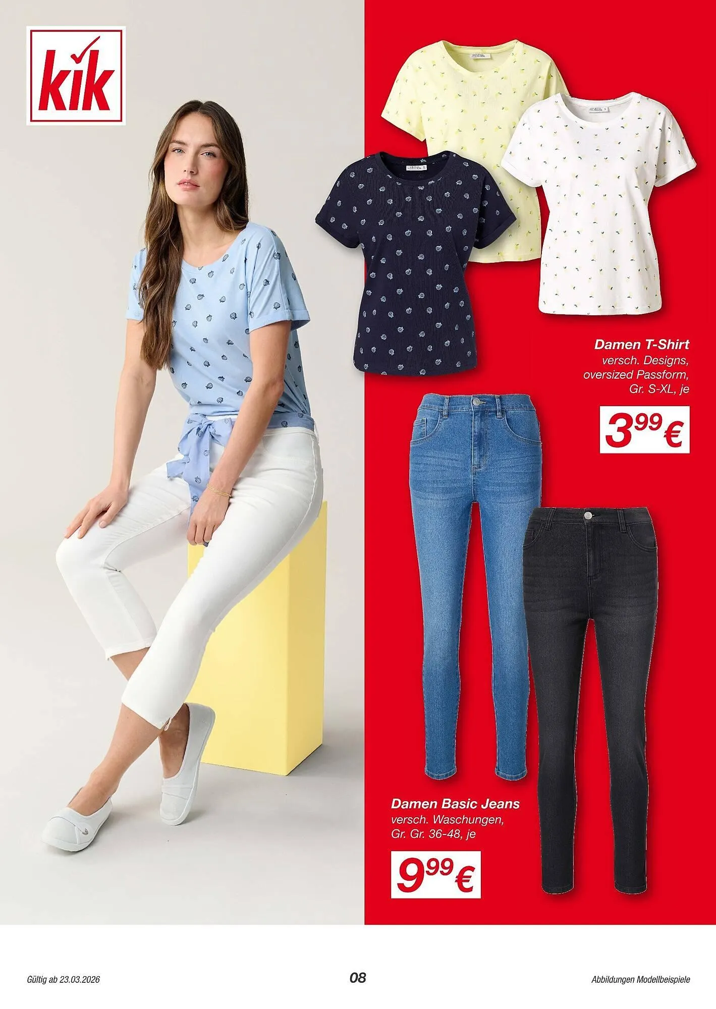 KiK Prospekt von 23. März bis 29. März 2026 - Prospekt seite 8