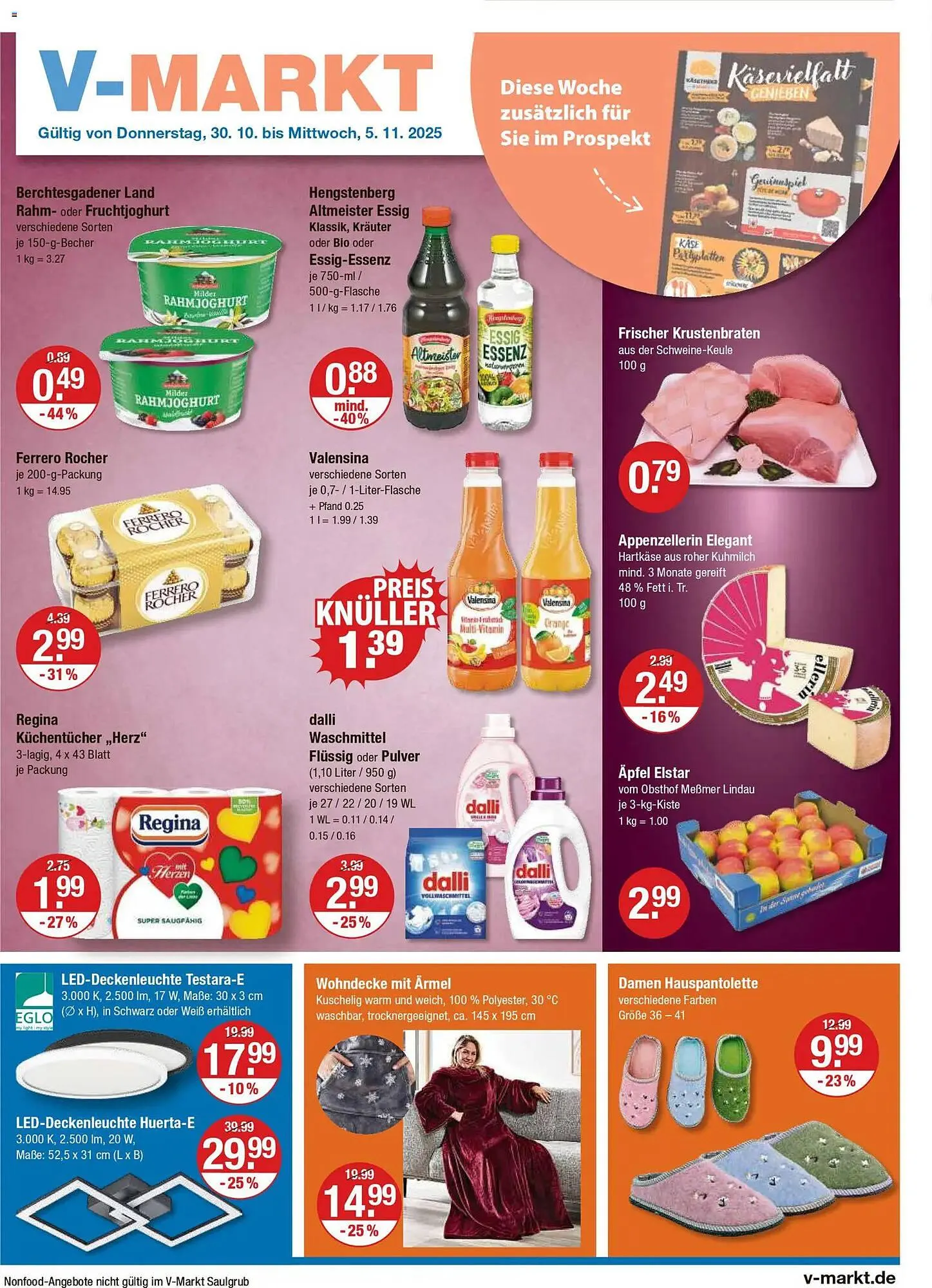 V Markt Prospekt - 1