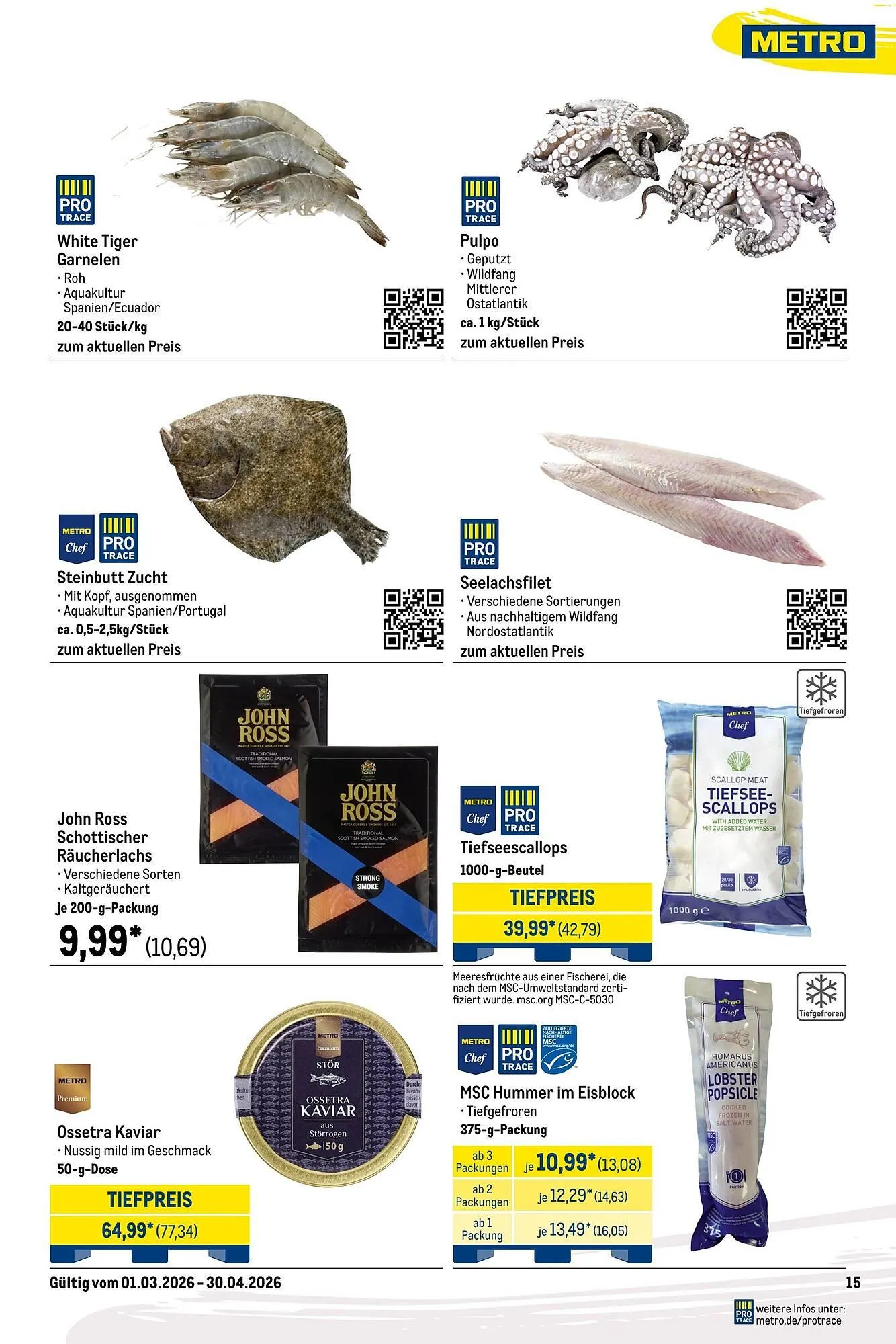 METRO Prospekt von 1. März bis 1. Mai 2026 - Prospekt seite 15