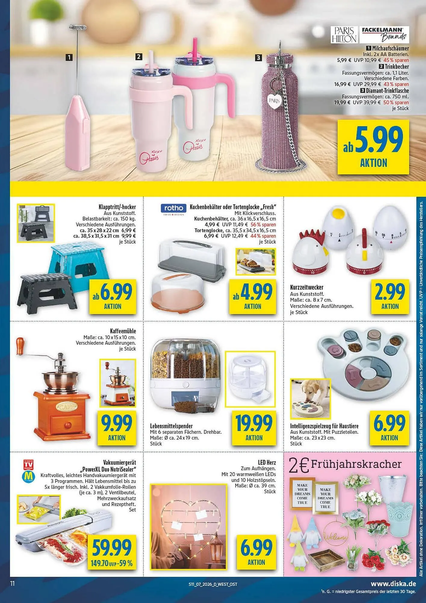 Diska Prospekt von 9. Februar bis 14. Februar 2026 - Prospekt seite 11