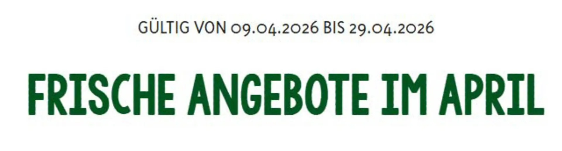 Biocompany Prospekt von 22. April bis 29. April 2026 - Prospekt seite 1