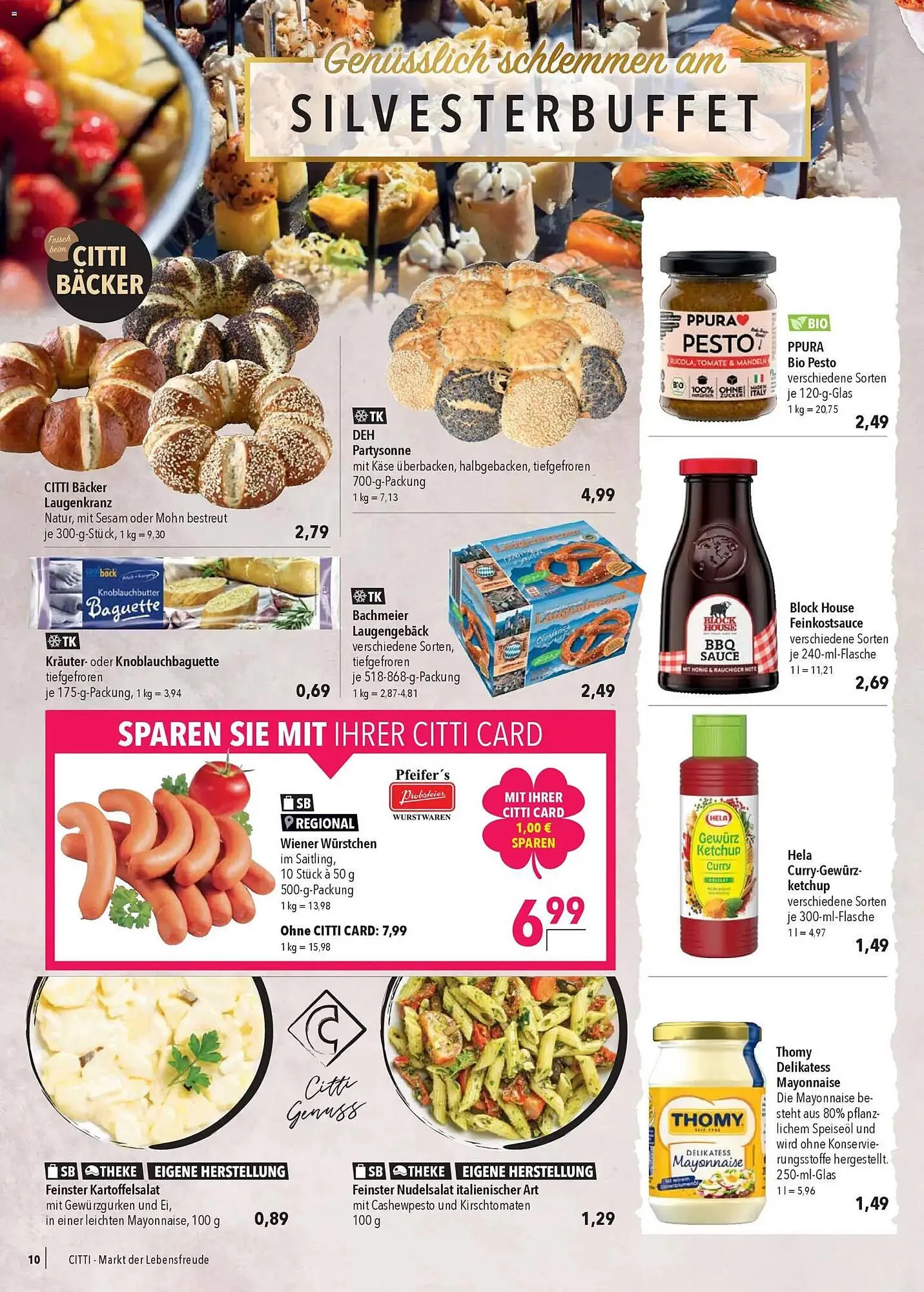 CITTI Markt Prospekt von 27. Dezember bis 31. Dezember 2025 - Prospekt seite 10