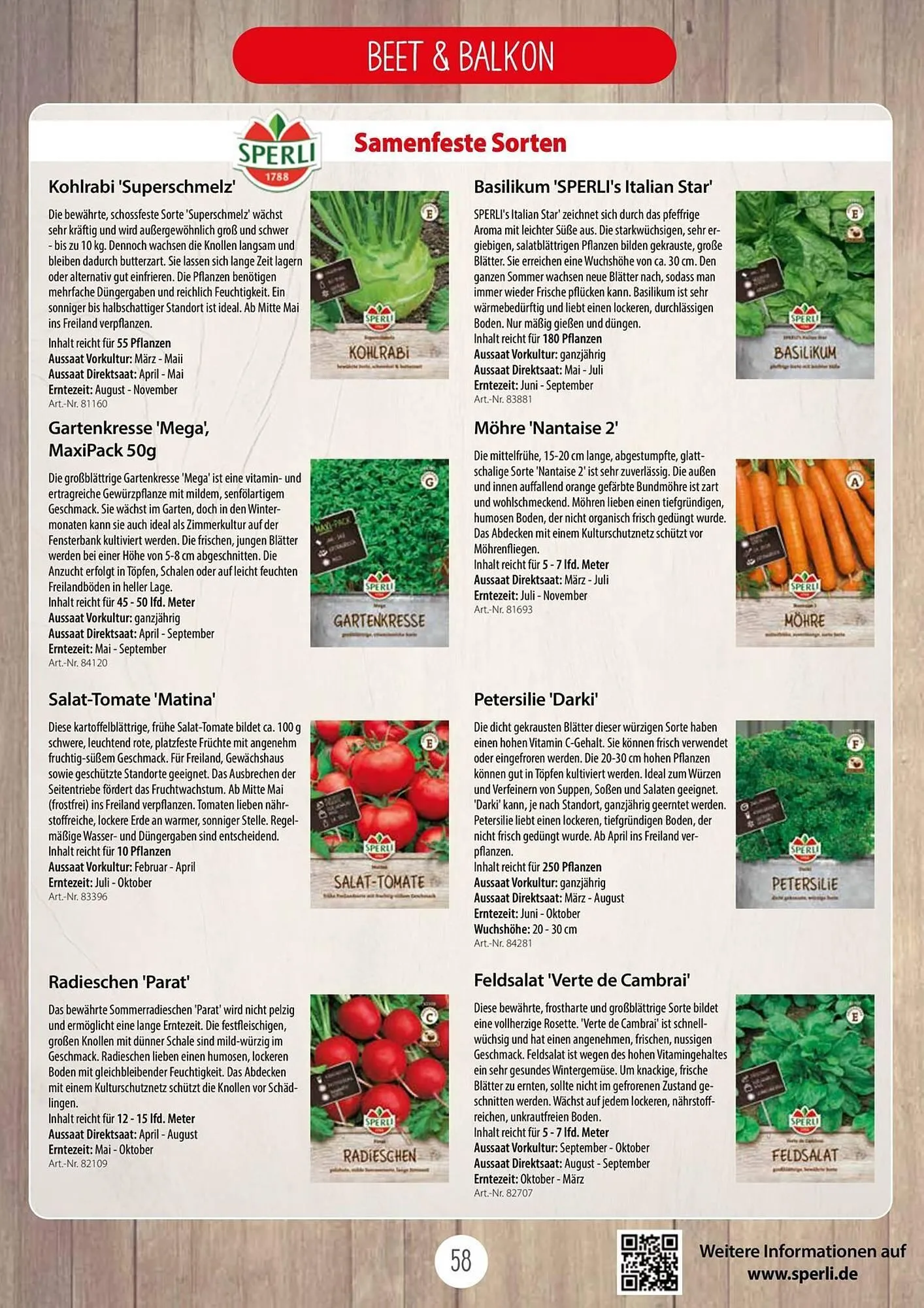 Kiebitzmarkt Prospekt von 16. April bis 31. August 2025 - Prospekt seite 58