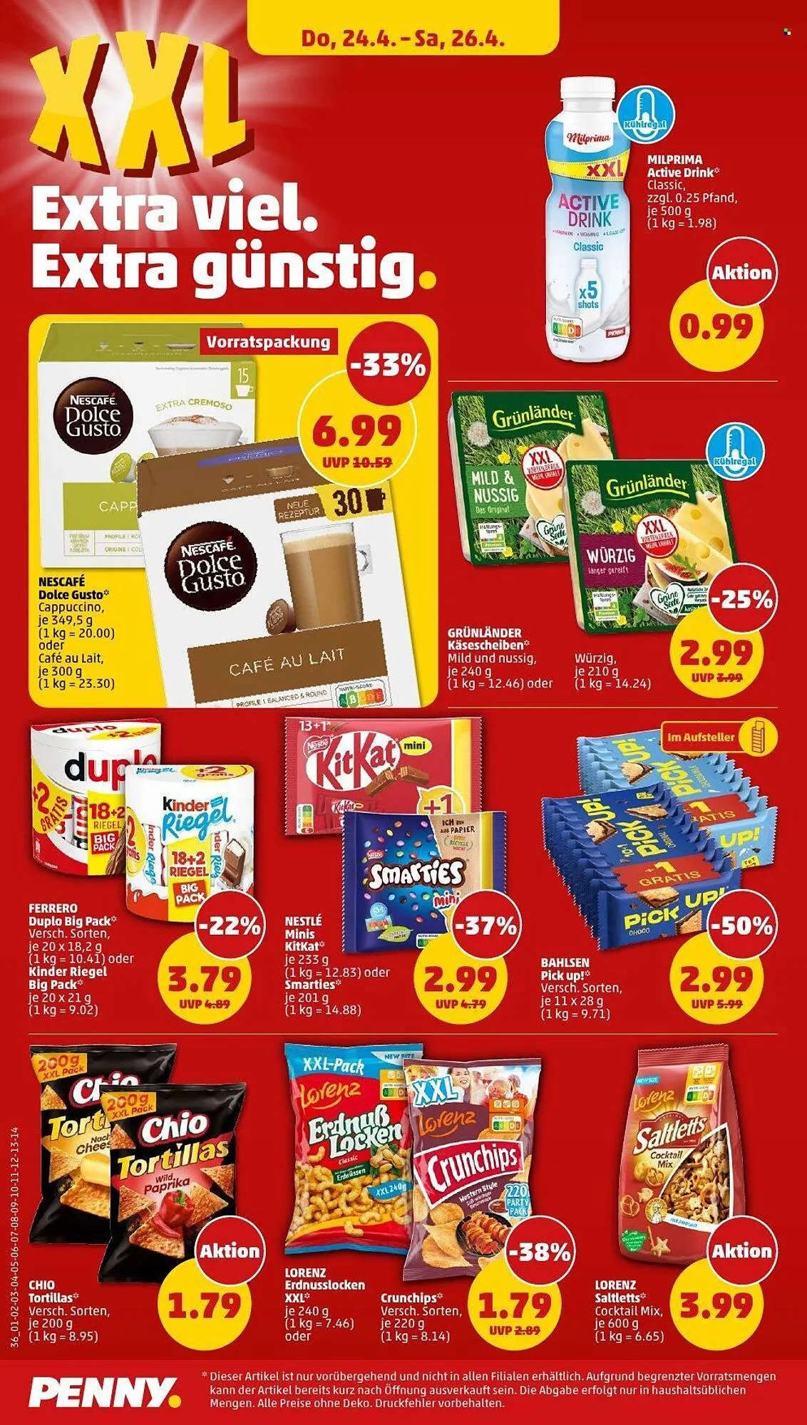 PENNY Prospekt von 22. April bis 26. April 2025 - Prospekt seite 36