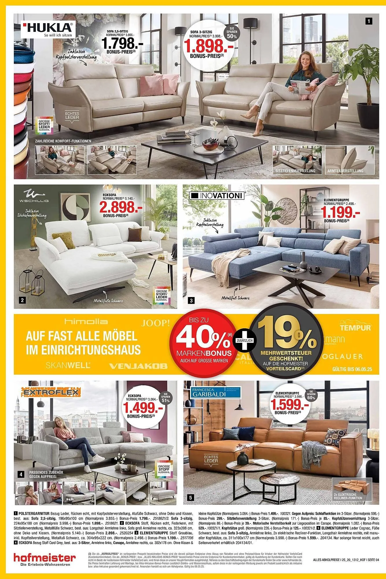 Hofmeister Prospekt von 18. April bis 6. Mai 2025 - Prospekt seite 4