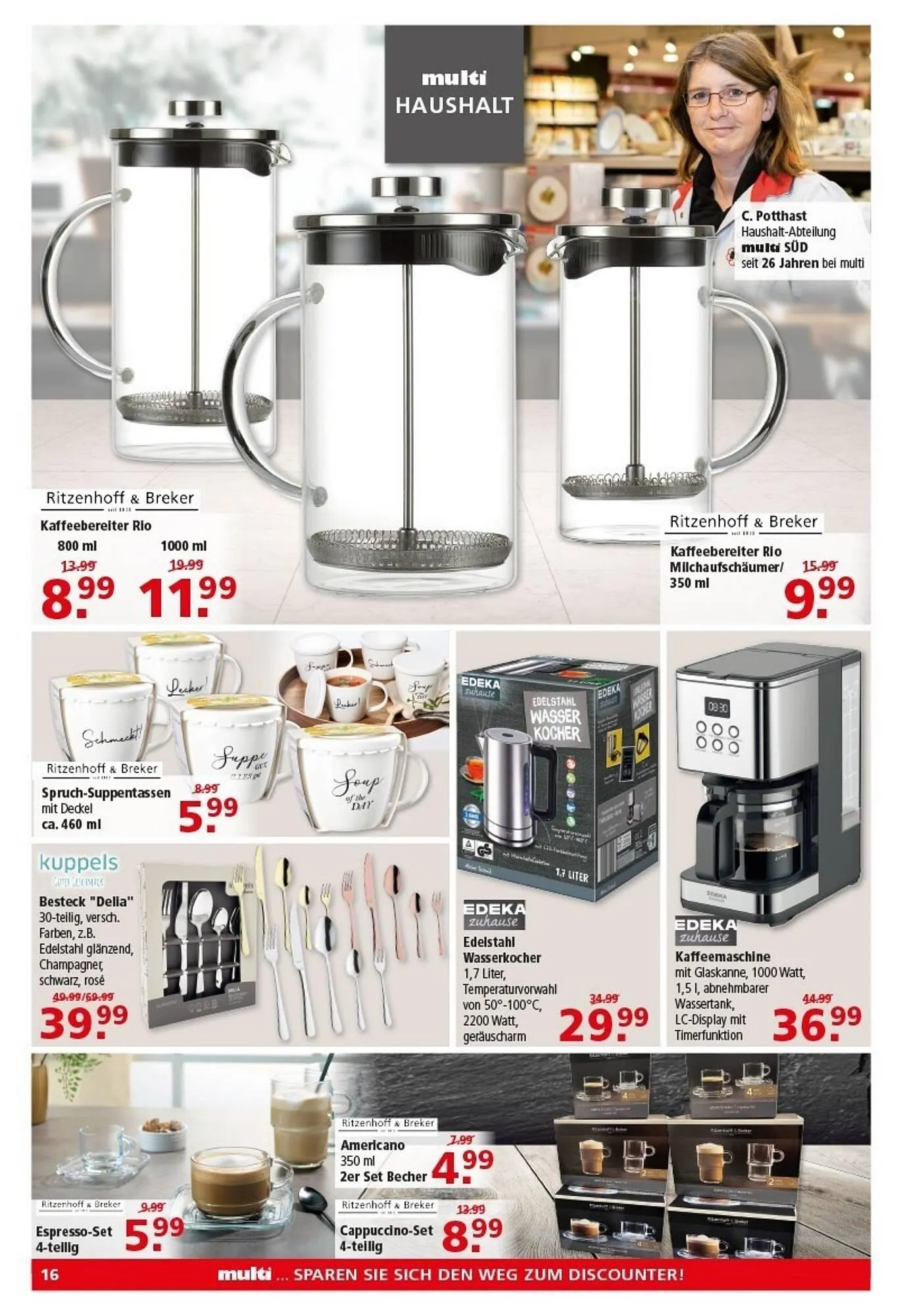 Multi Markt Prospekt von 12. Januar bis 17. Januar 2026 - Prospekt seite 16