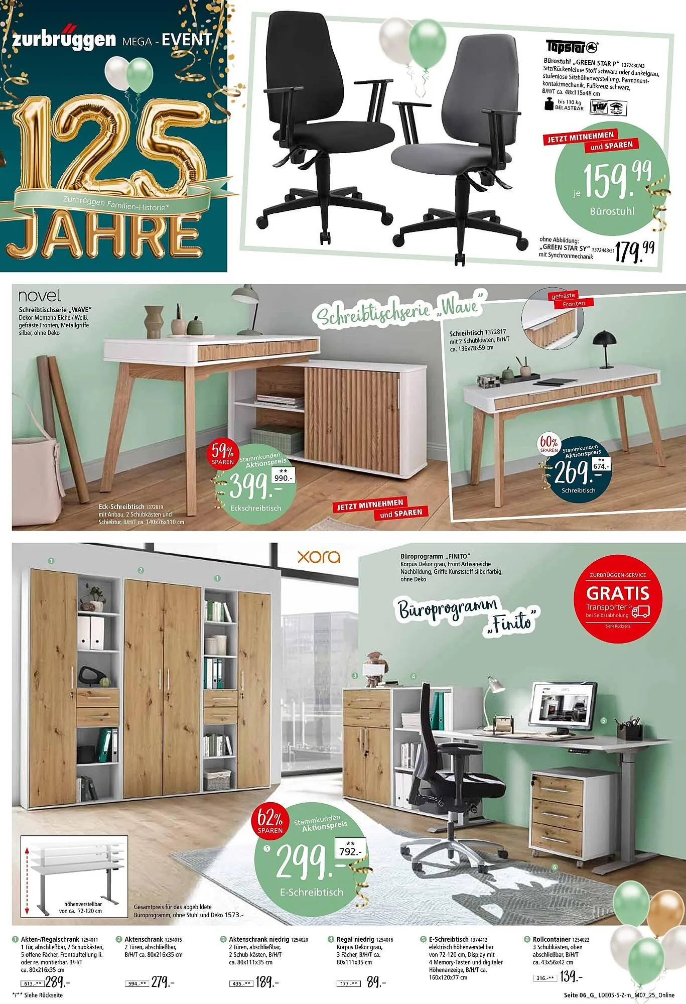 Zurbrüggen Prospekt von 17. Mai bis 14. Juni 2025 - Prospekt seite 21