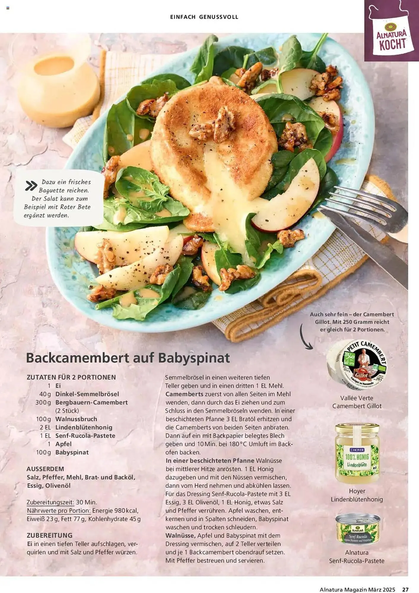 Alnatura Prospekt von 1. März bis 31. März 2025 - Prospekt seite 27