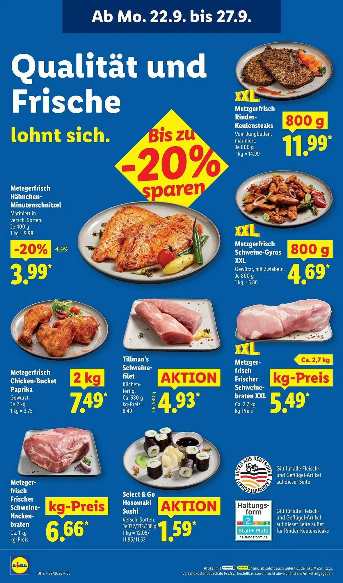 Lidl Prospekt von 22. September bis 28. September 2025 - Prospekt seite 12