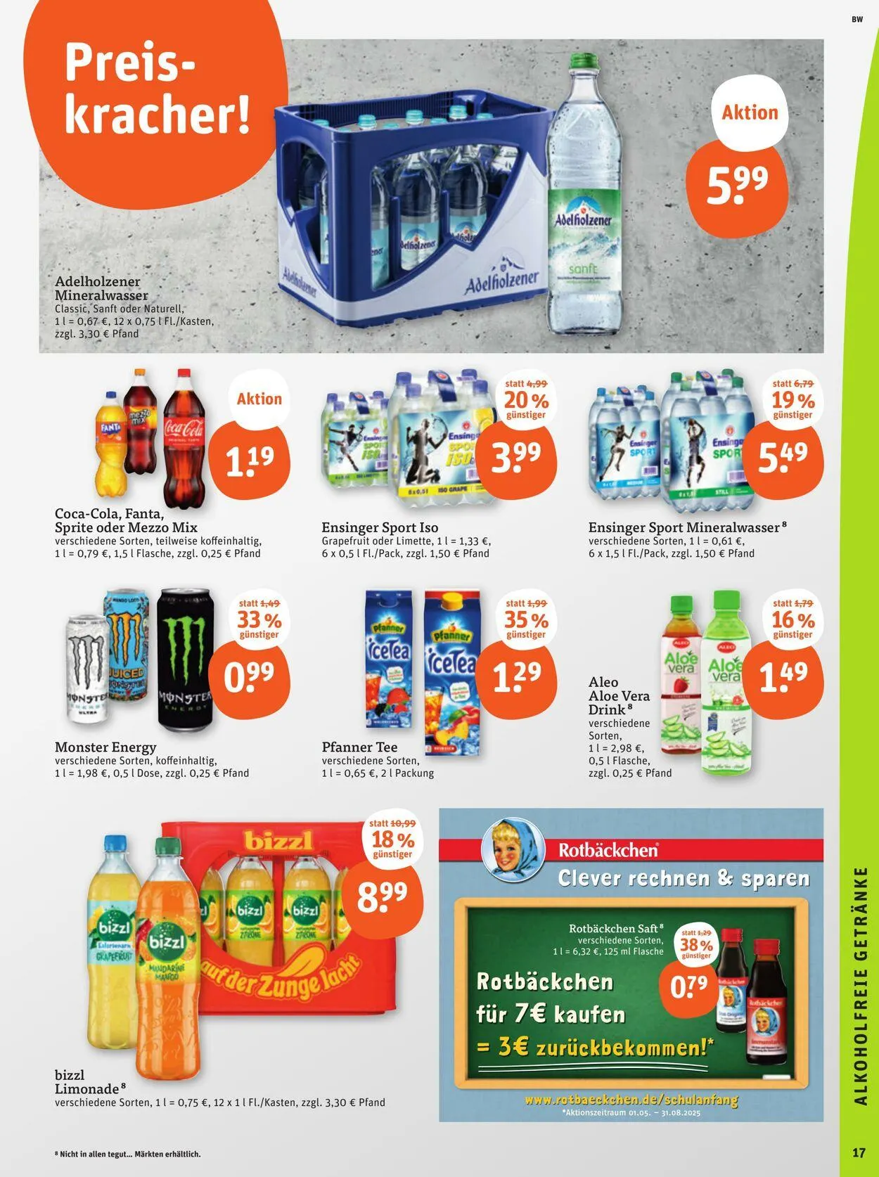 Tegut Aktueller Prospekt von 11. August bis 17. August 2025 - Prospekt seite 19