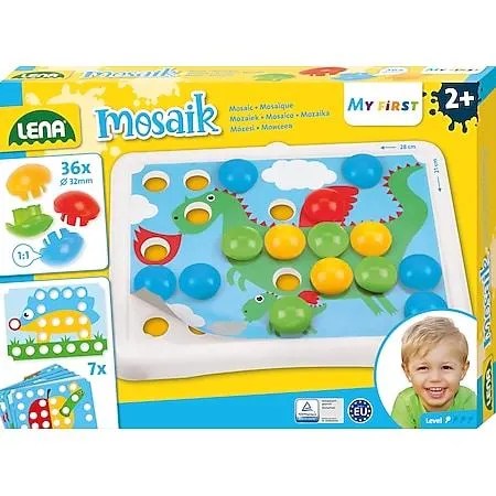 My First Mosaik Tiere, Faltschachtel