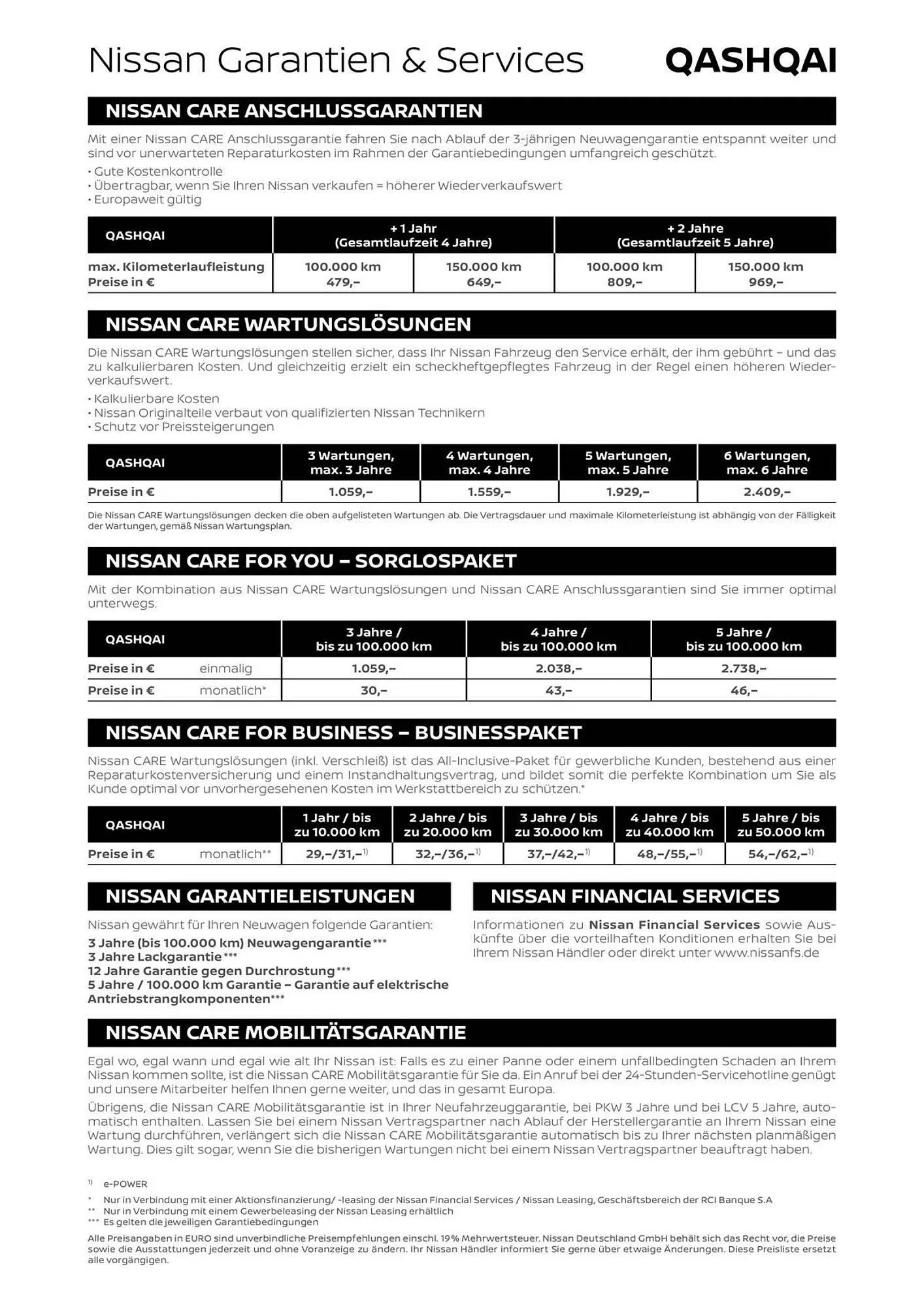 Nissan Prospekt Neuer Qashqai von 28. Juni bis 28. Juni 2025 - Prospekt seite 8