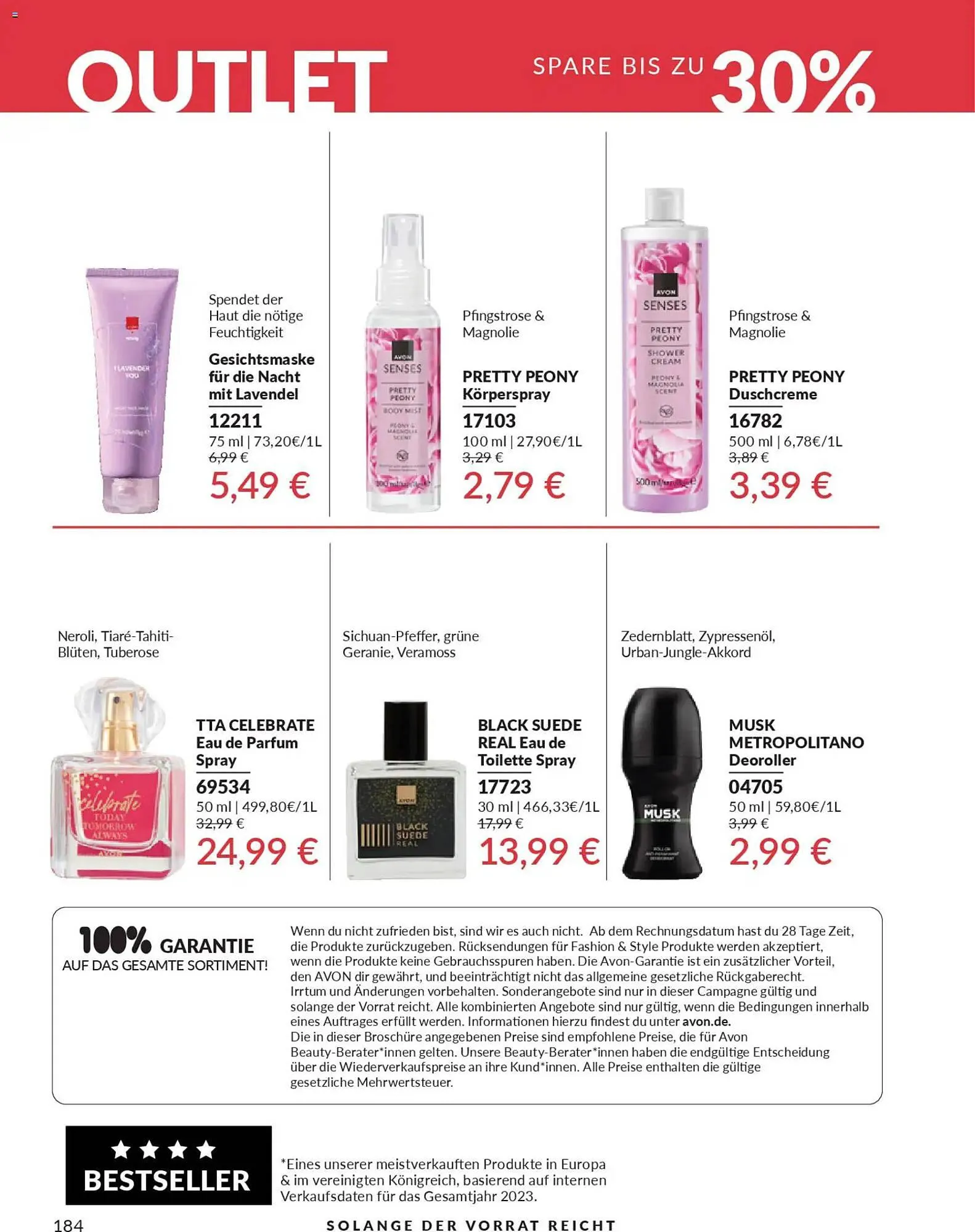 Avon Prospekt von 1. November bis 30. November 2025 - Prospekt seite 186
