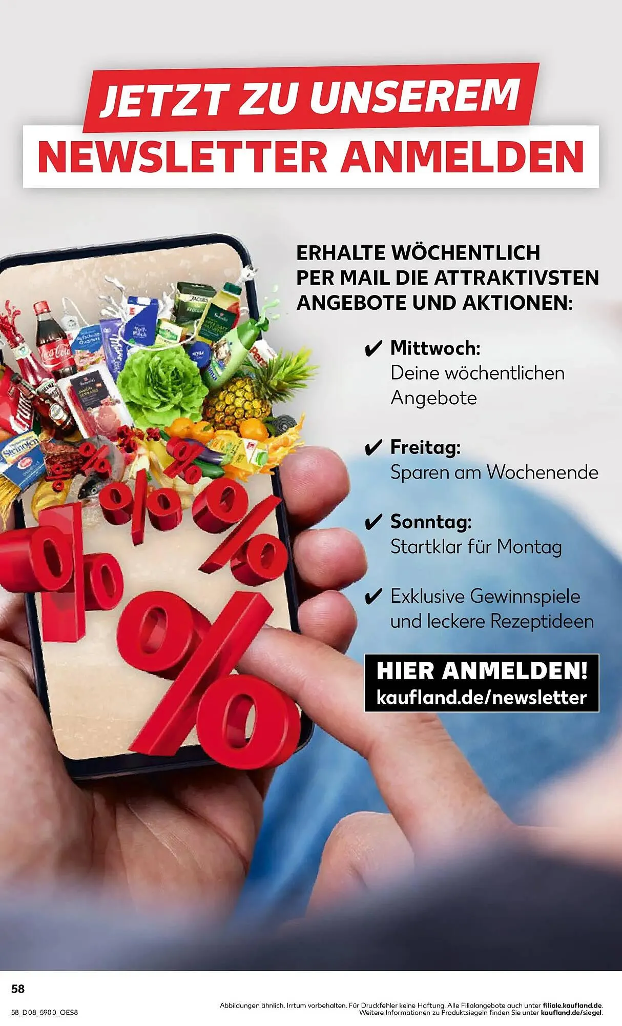 Kaufland Prospekt von 22. Februar bis 25. Februar 2026 - Prospekt seite 58