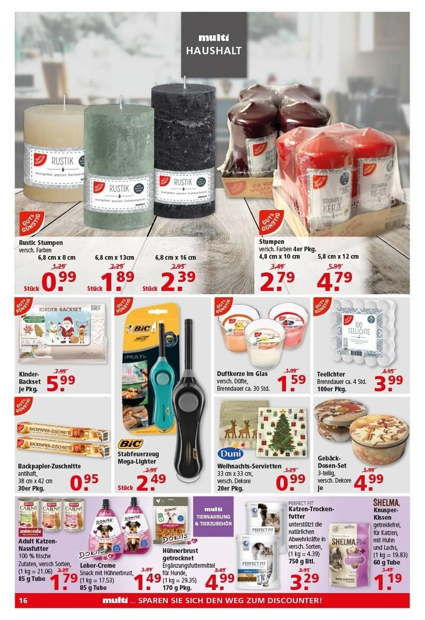 Multi Markt Prospekt von 10. November bis 15. November 2025 - Prospekt seite 16