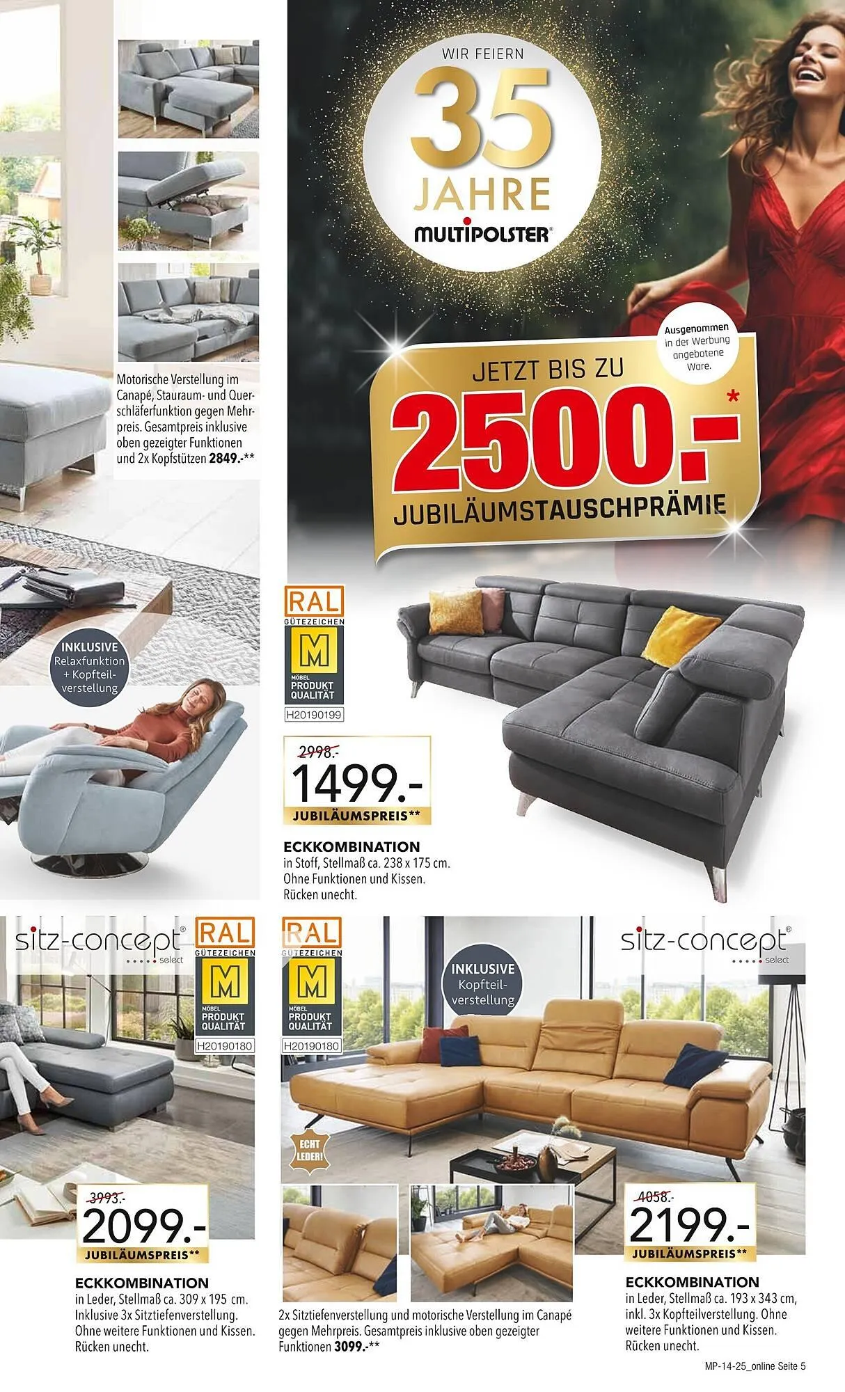Multipolster Prospekt von 1. April bis 30. April 2025 - Prospekt seite 5