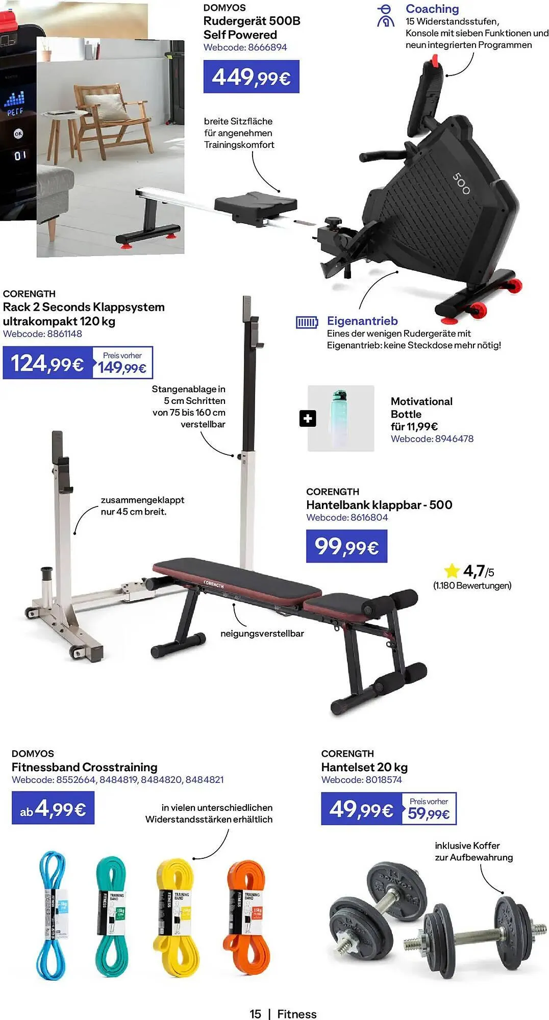 Decathlon Prospekt von 27. März bis 27. April 2025 - Prospekt seite 15