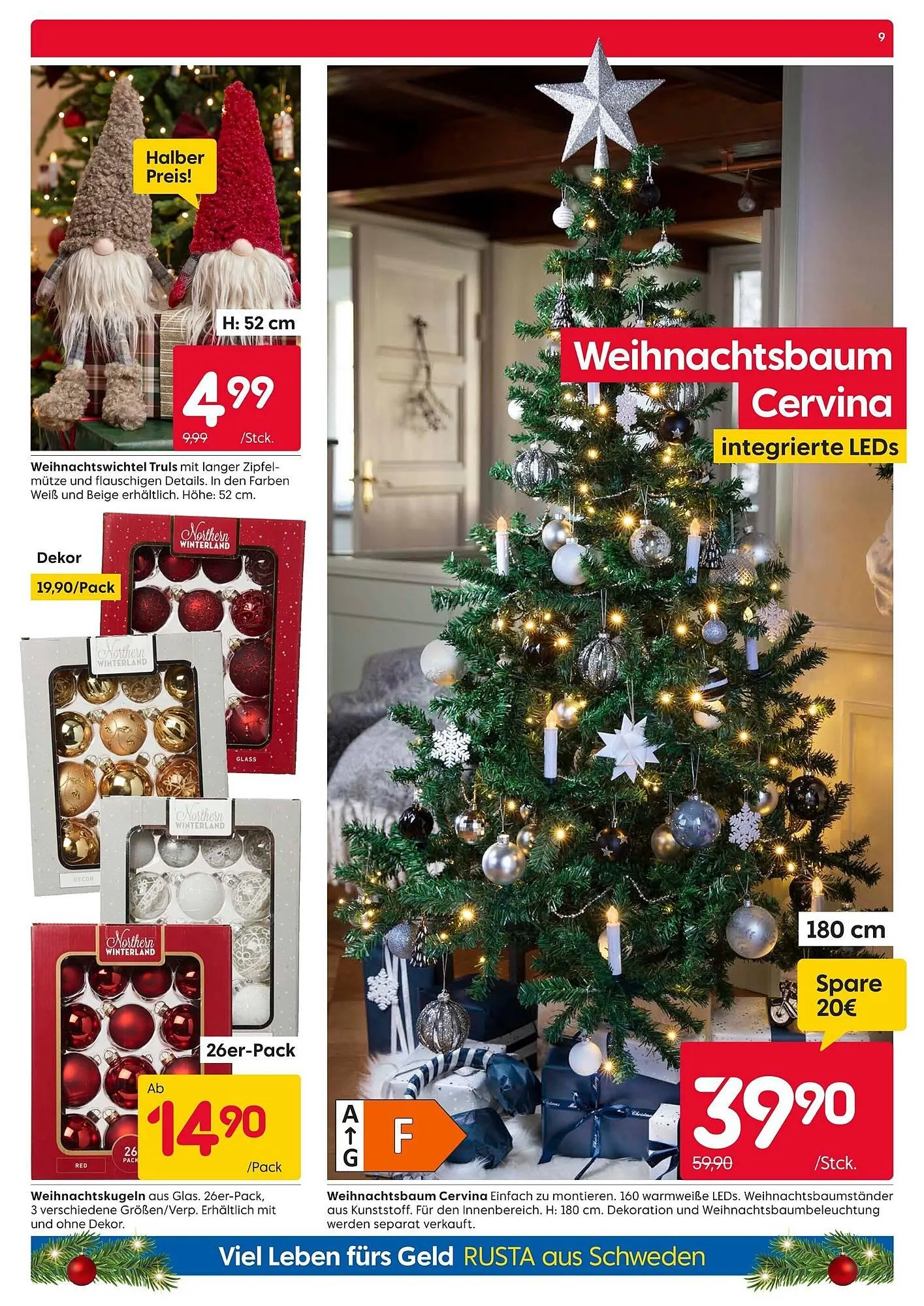 Rusta Prospekt von 13. Dezember bis 26. Dezember 2025 - Prospekt seite 9