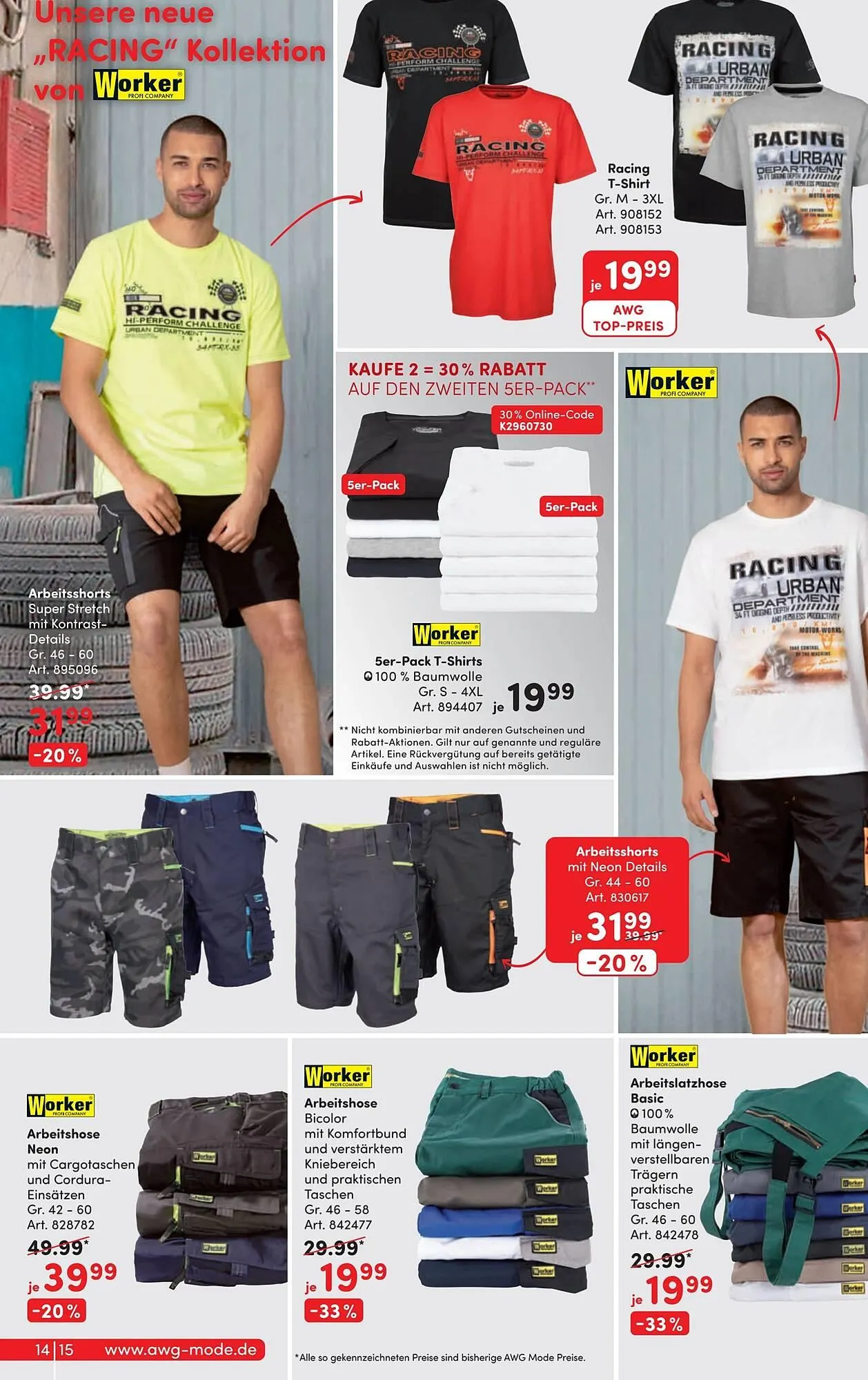 AWG Mode Prospekt von 31. Mai bis 15. Juni 2025 - Prospekt seite 14