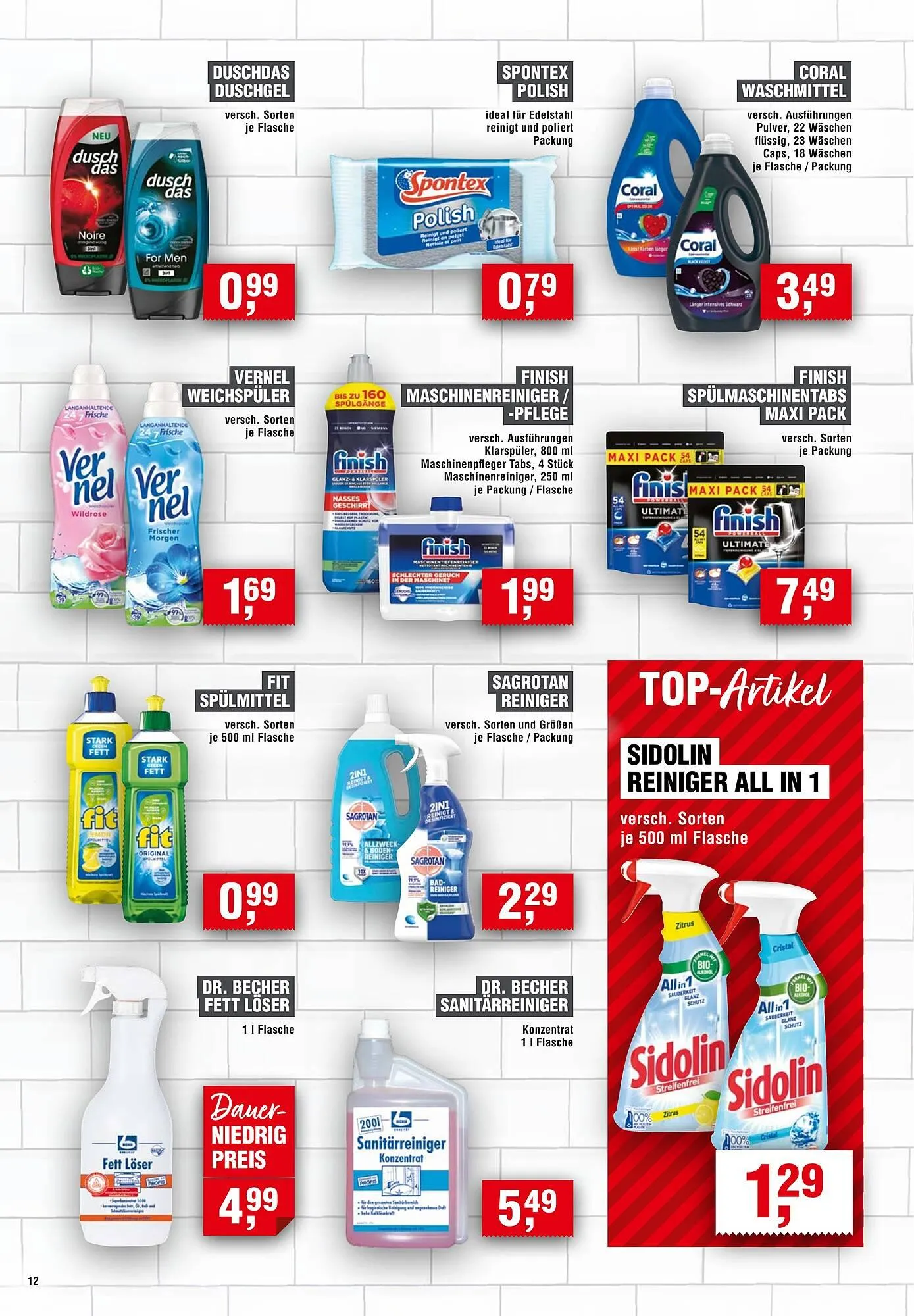 Hörl Getränke Prospekt von 20. März bis 26. März 2025 - Prospekt seite 12