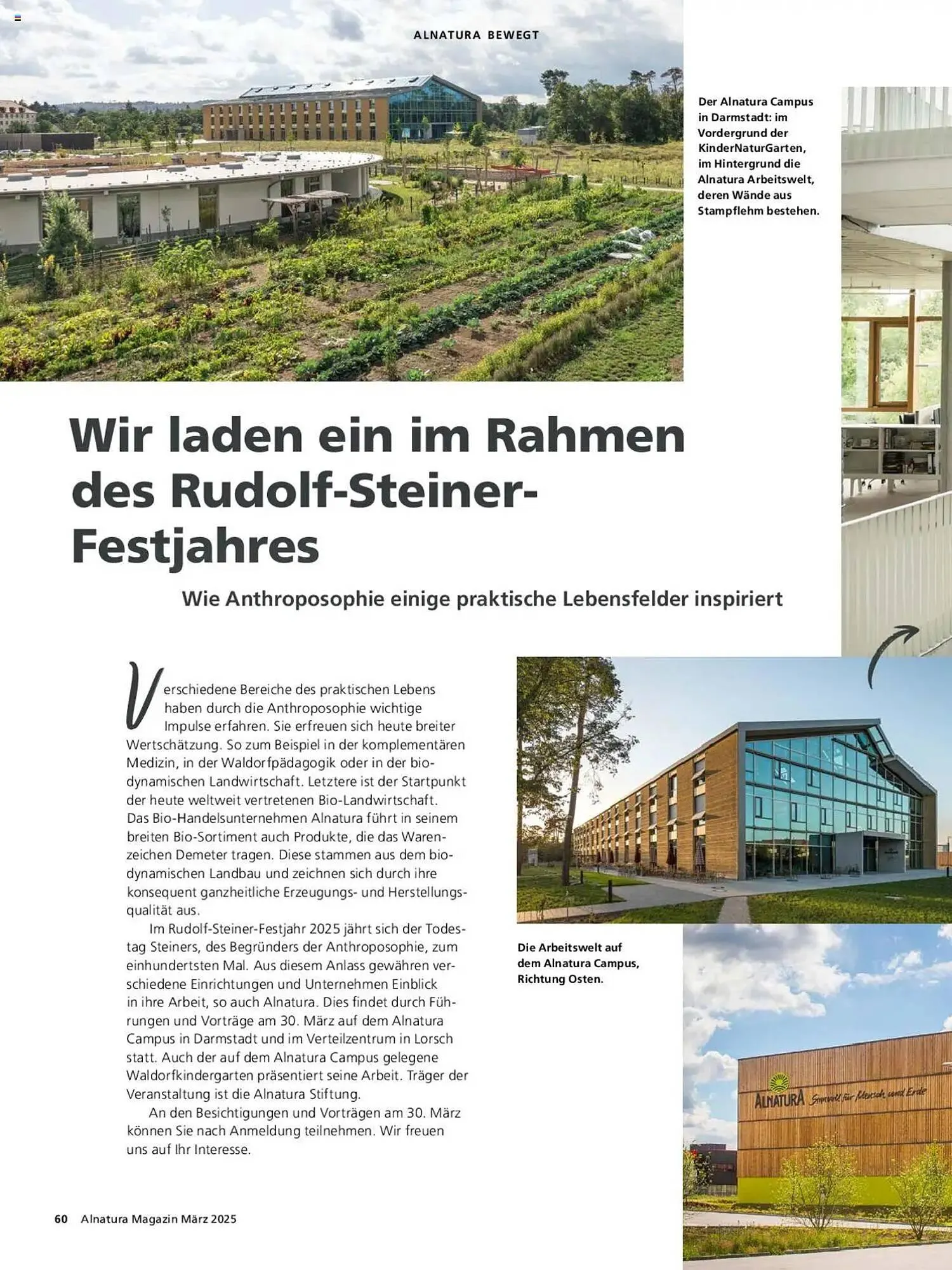 Alnatura Prospekt von 1. März bis 31. März 2025 - Prospekt seite 60