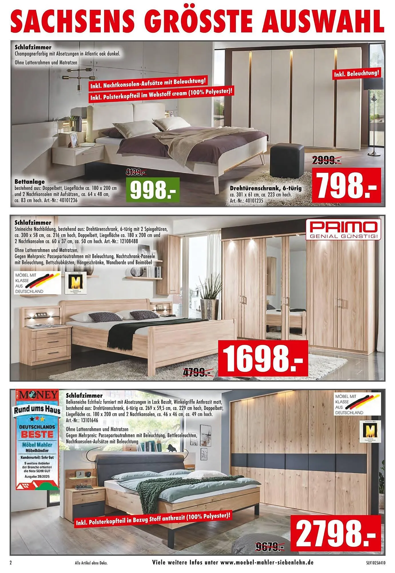 Möbel Mahler Katalog von 12. November bis 25. November 2025 - Prospekt seite 2
