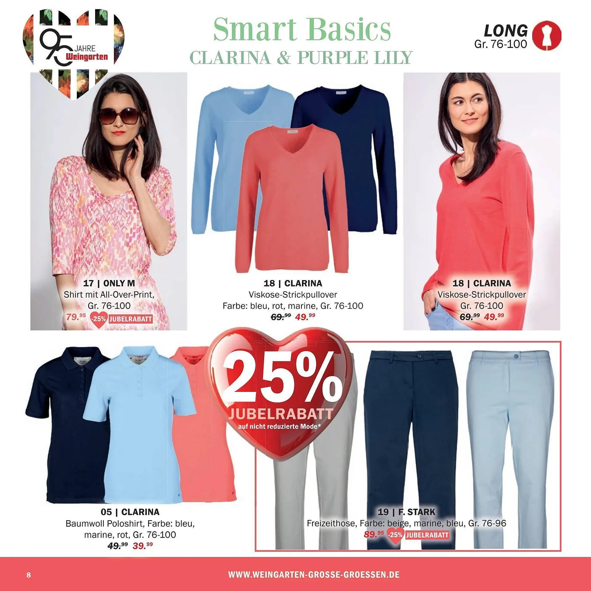 Modehaus Weingarten Prospekt von 2. April bis 1. Juni 2025 - Prospekt seite 8