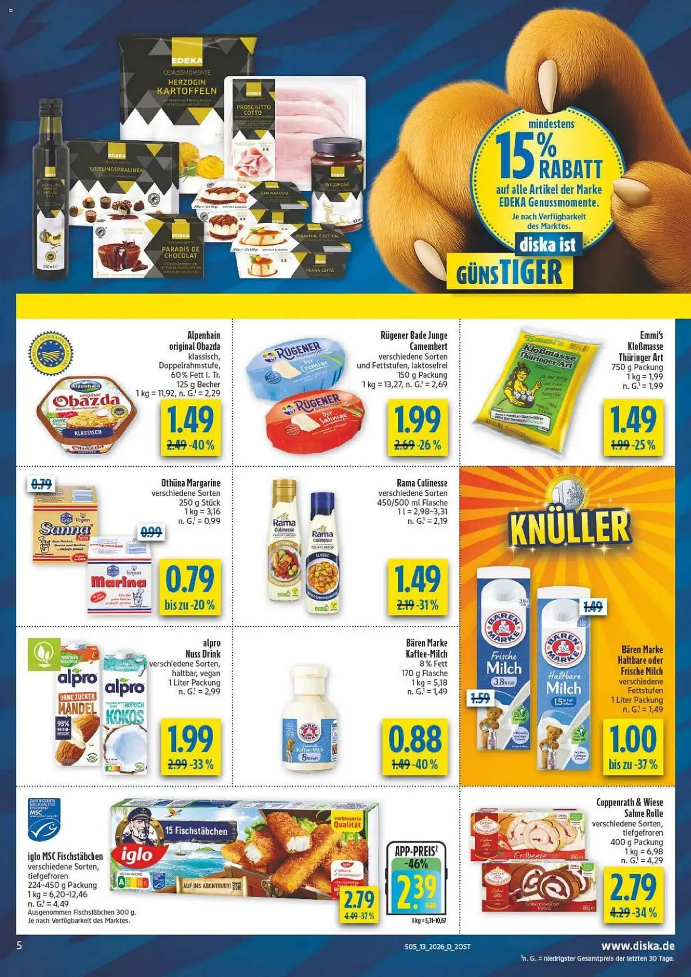 Diska Prospekt von 23. März bis 28. März 2026 - Prospekt seite 5