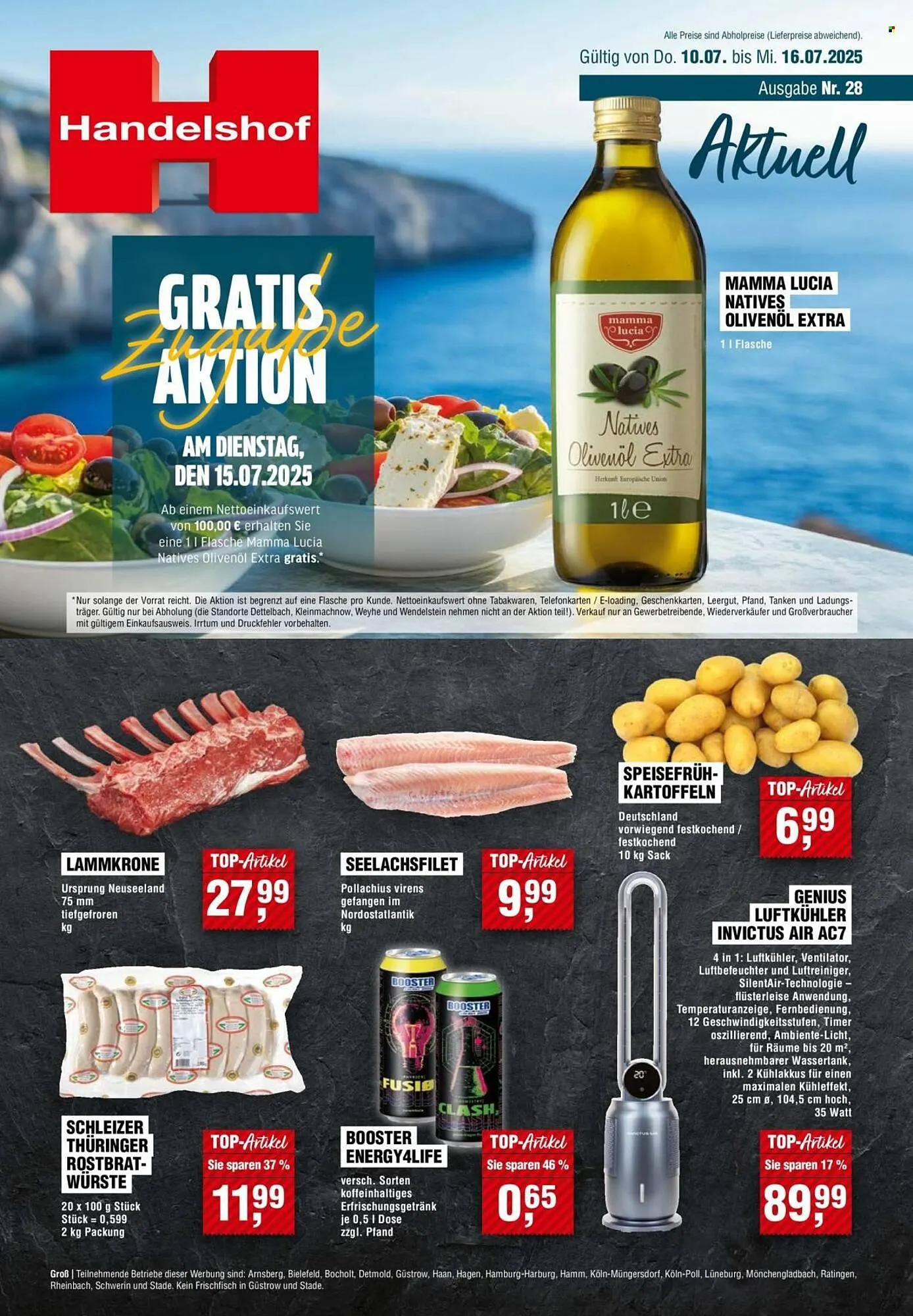Handelshof Prospekt von 10. Juli bis 16. Juli 2025 - Prospekt seite 1