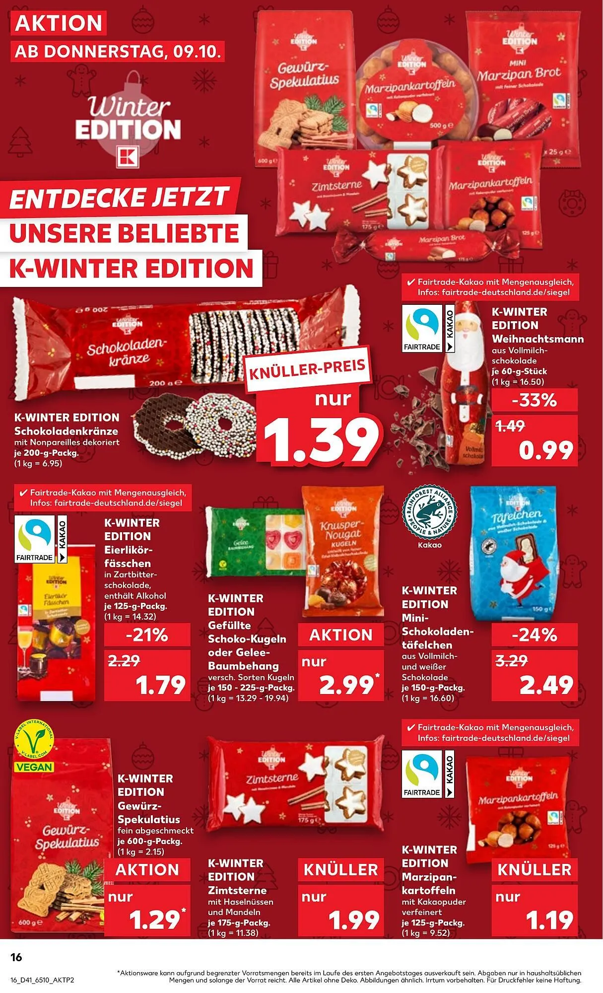 Kaufland Prospekt von 9. Oktober bis 15. Oktober 2025 - Prospekt seite 16